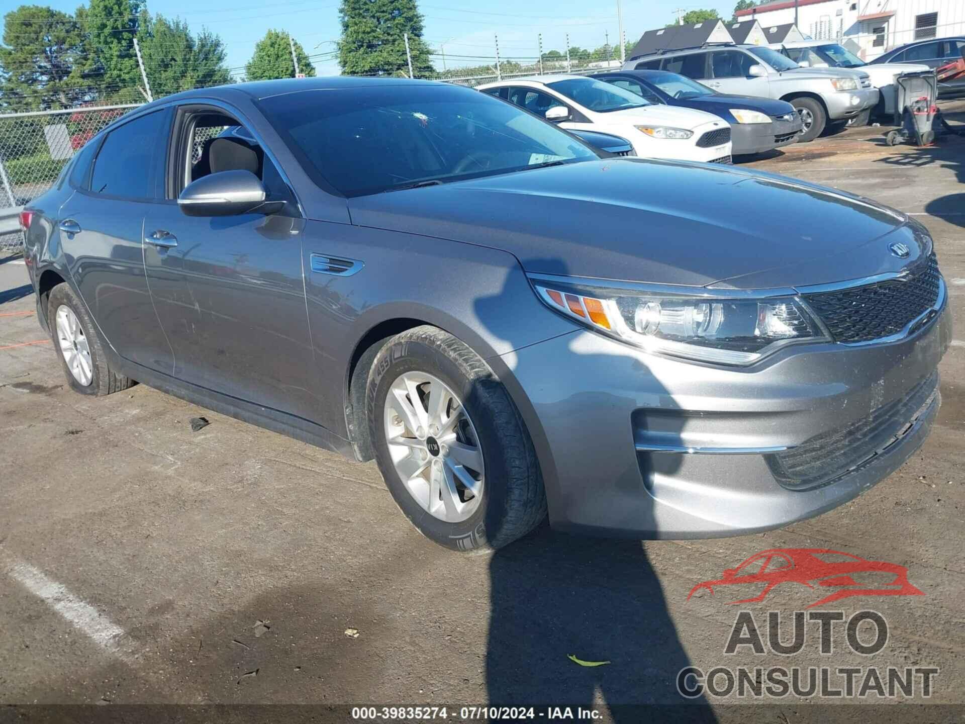 KIA OPTIMA 2018 - 5XXGT4L35JG225811