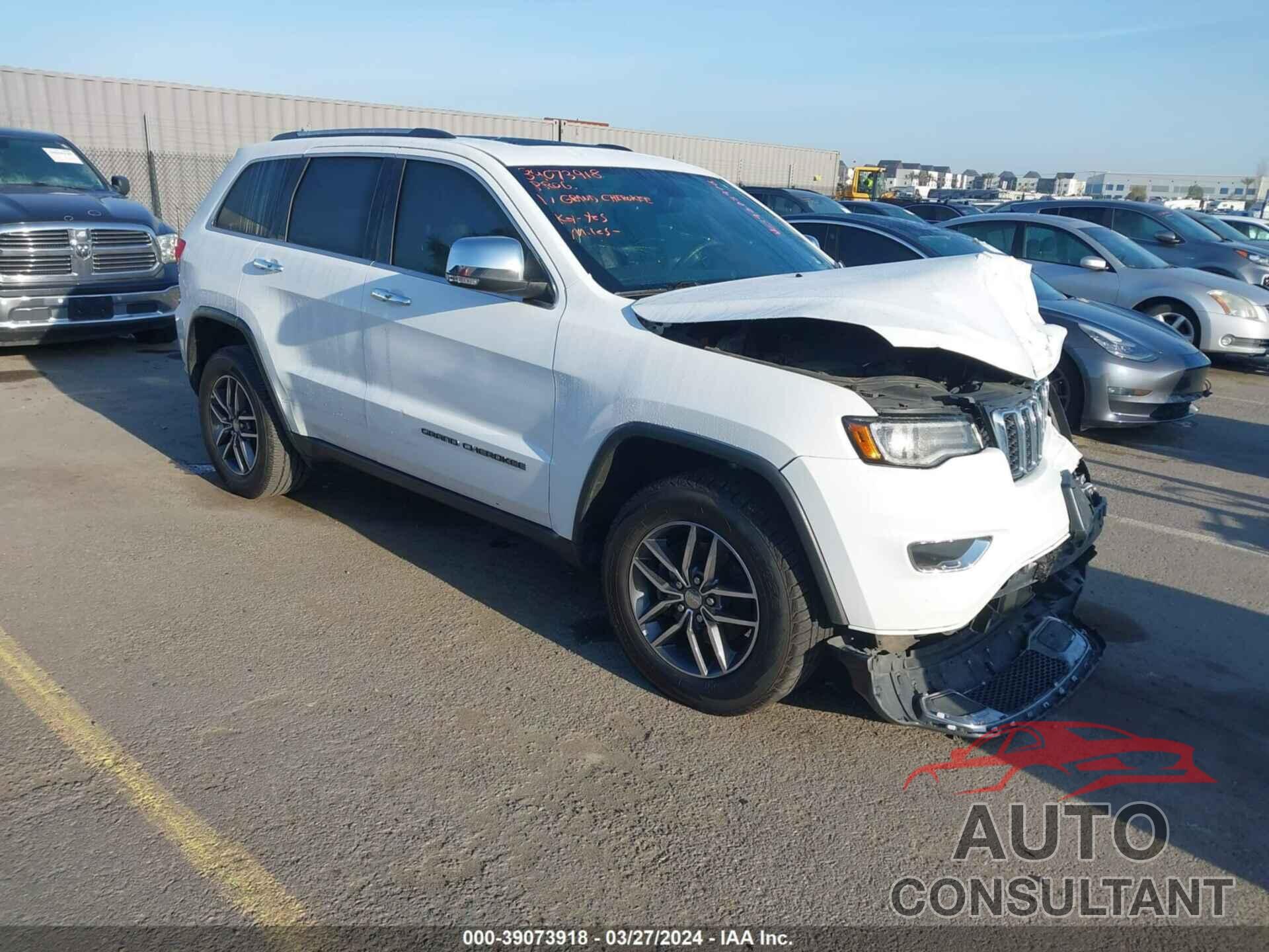 JEEP GRAND CHEROKEE 2017 - 1C4RJFBG9HC776364