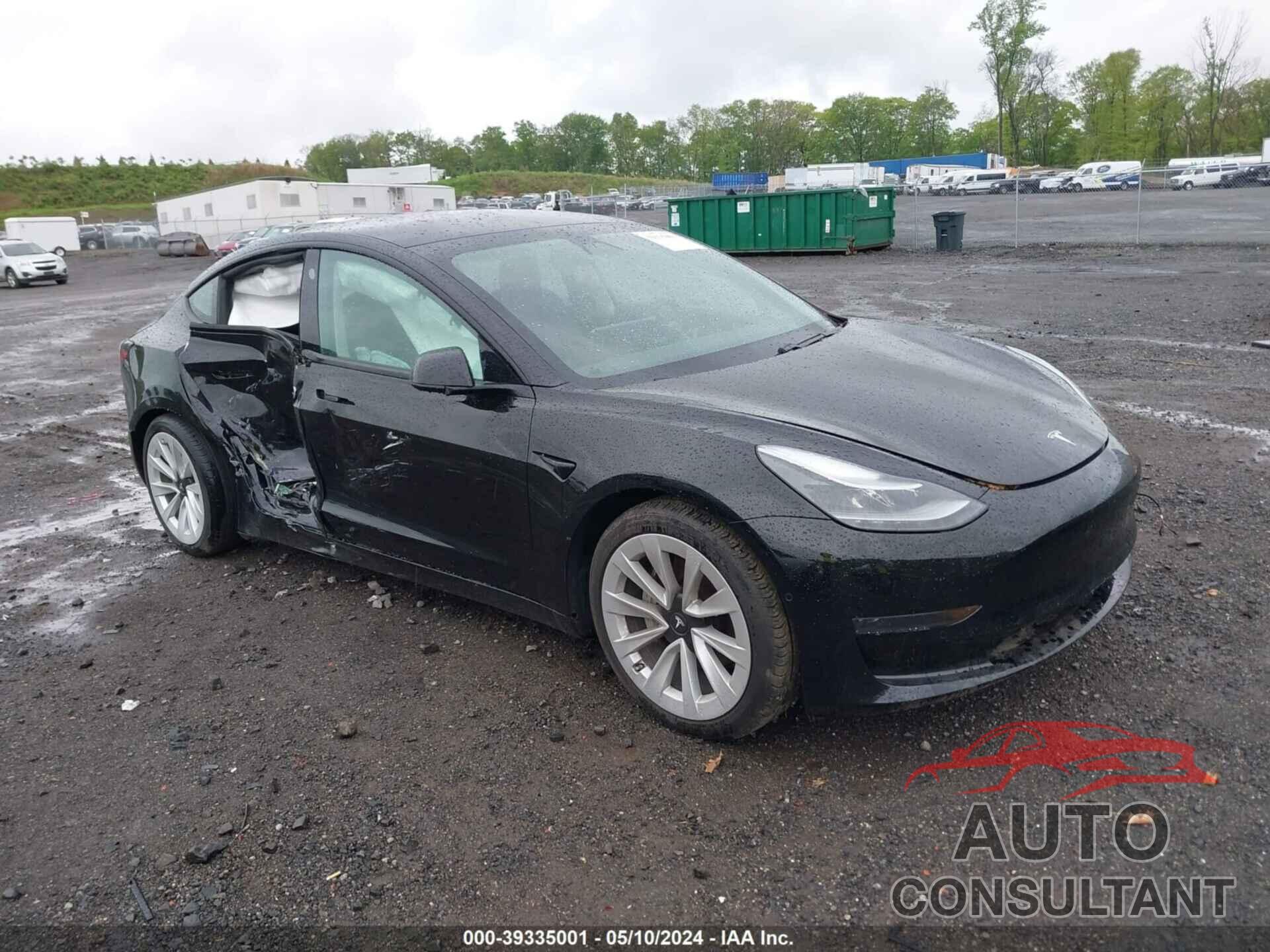 TESLA MODEL 3 2021 - 5YJ3E1EA2MF048807