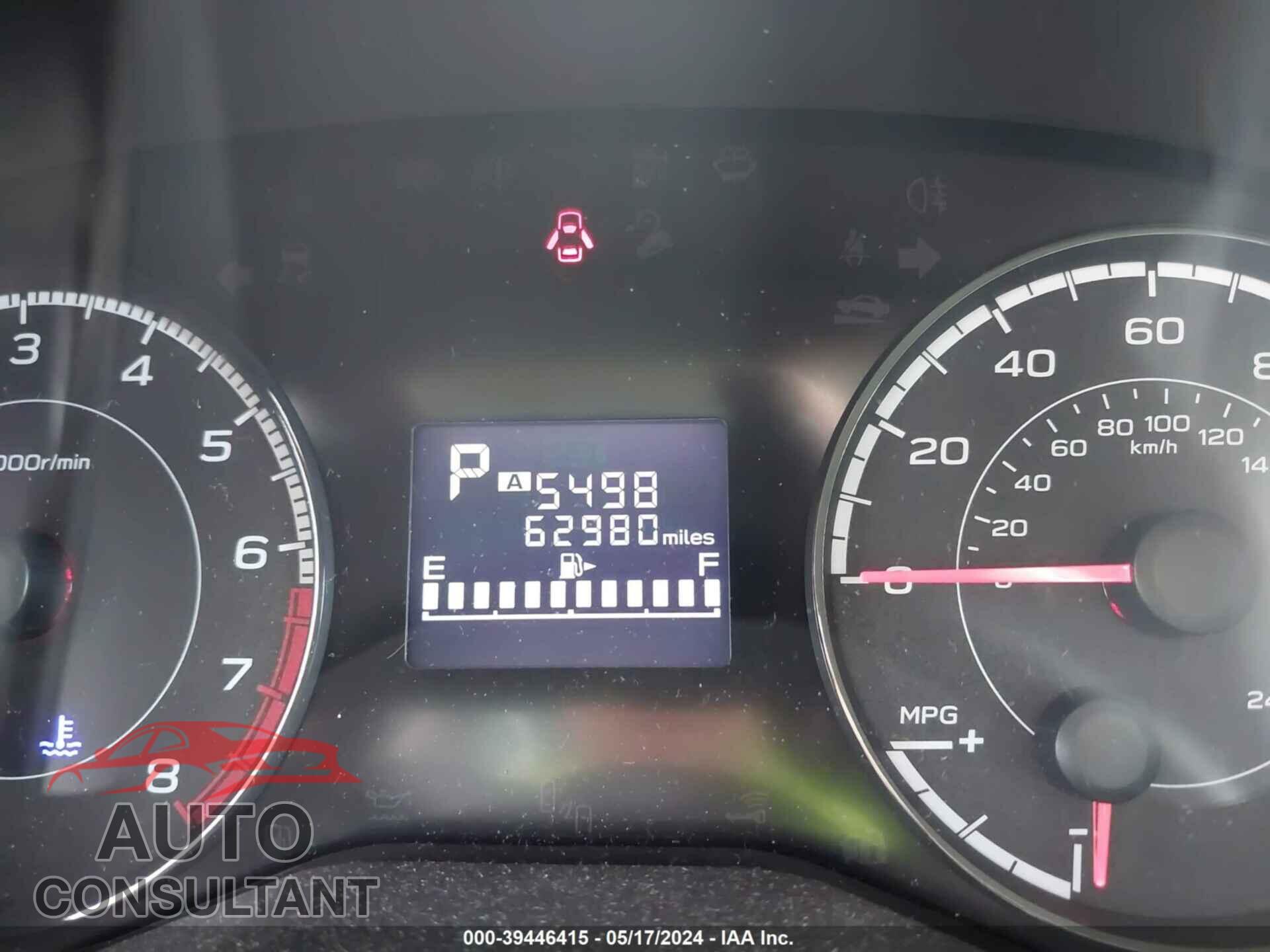 SUBARU IMPREZA 2017 - 4S3GKAB60H3602939