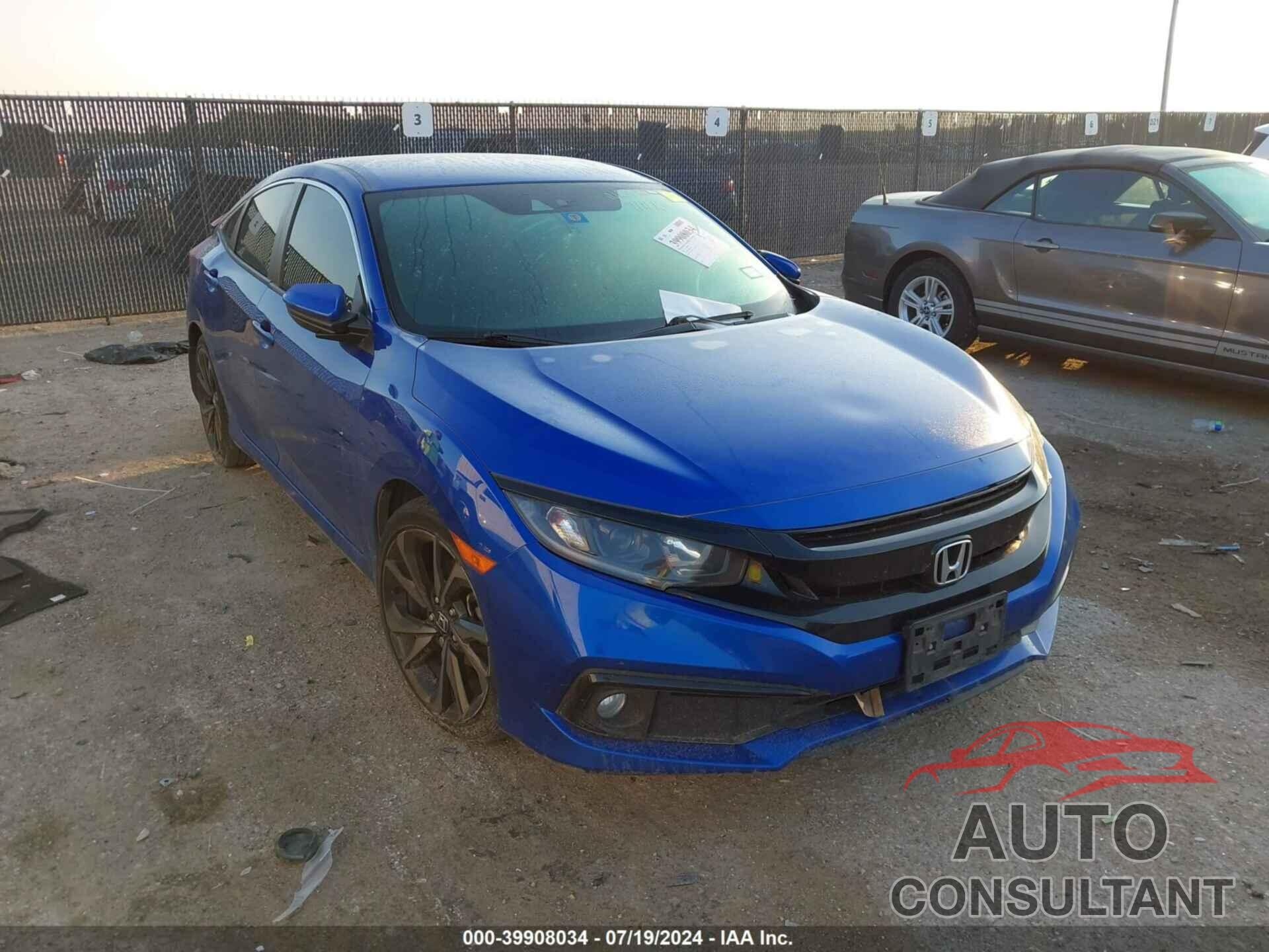 HONDA CIVIC 2019 - 19XFC2F86KE038109