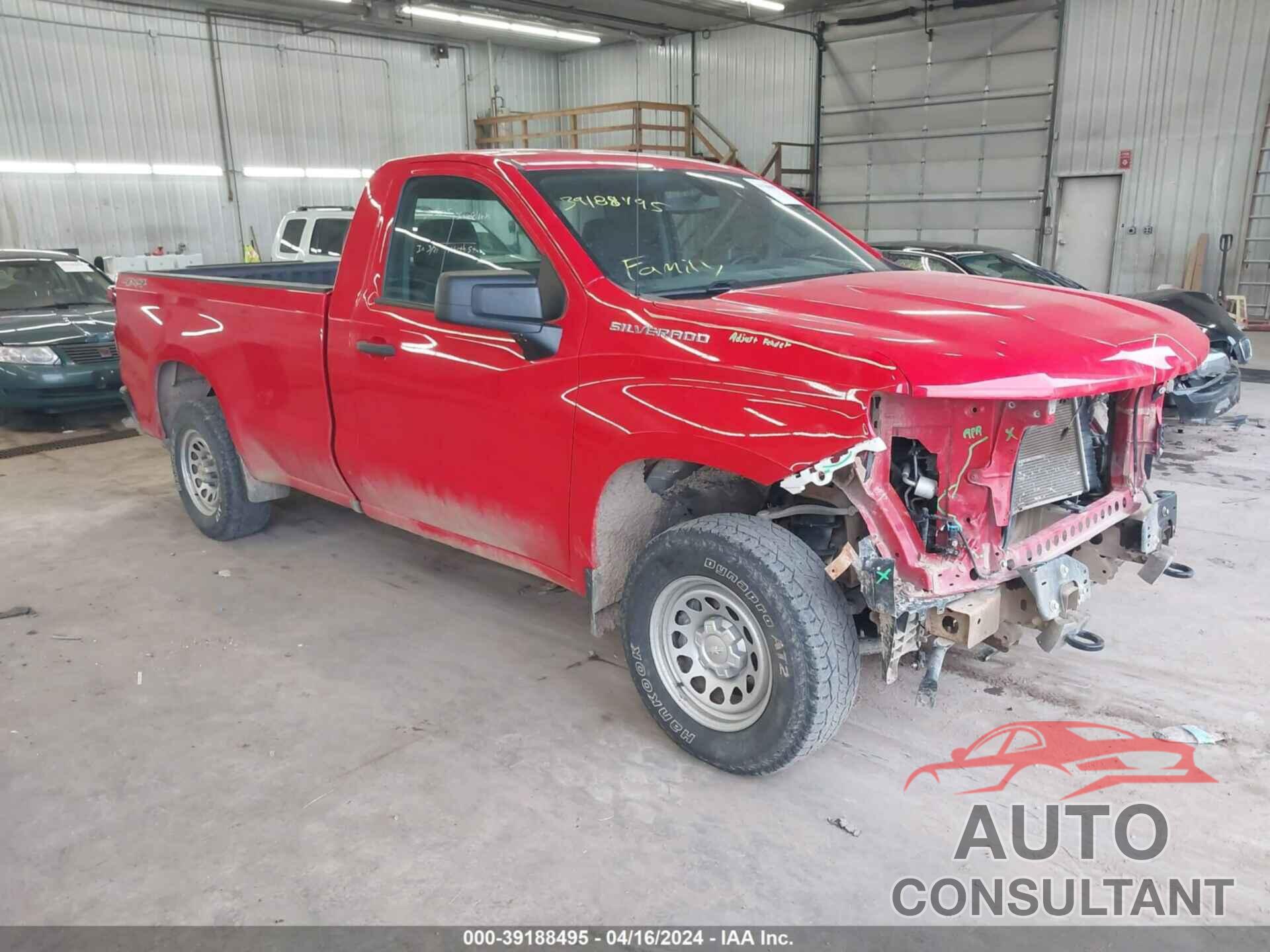 CHEVROLET SILVERADO 1500 2020 - 3GCNYAEH5LG249350