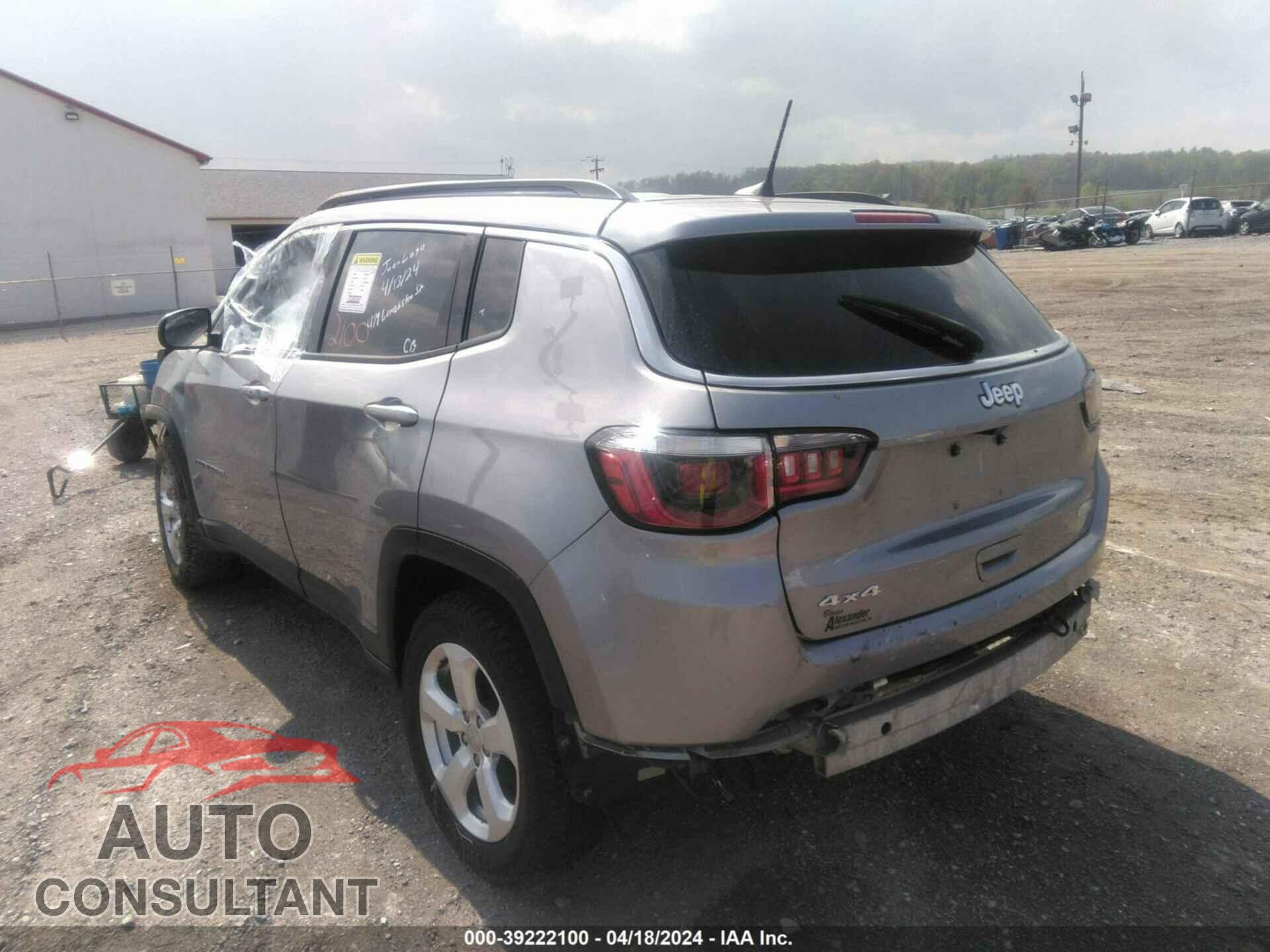 JEEP COMPASS 2018 - 3C4NJDBB8JT392707