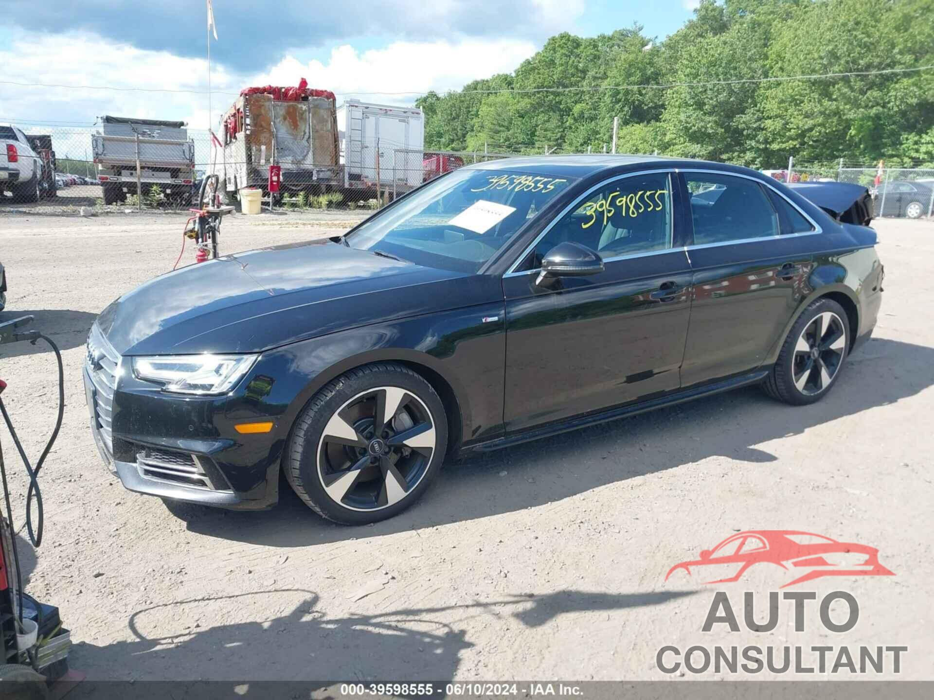 AUDI A4 2017 - WAUENAF4XHN005161