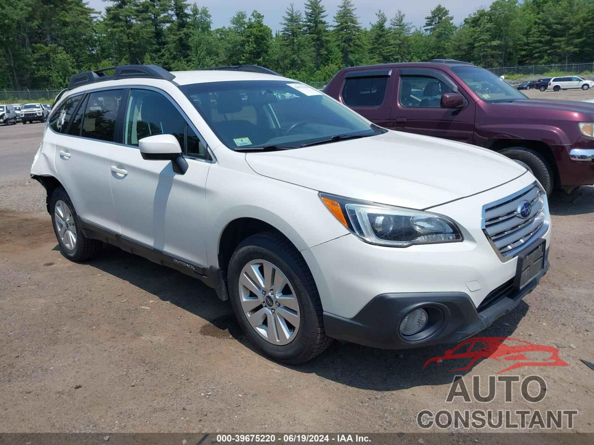 SUBARU OUTBACK 2016 - 4S4BSACC8G3297814