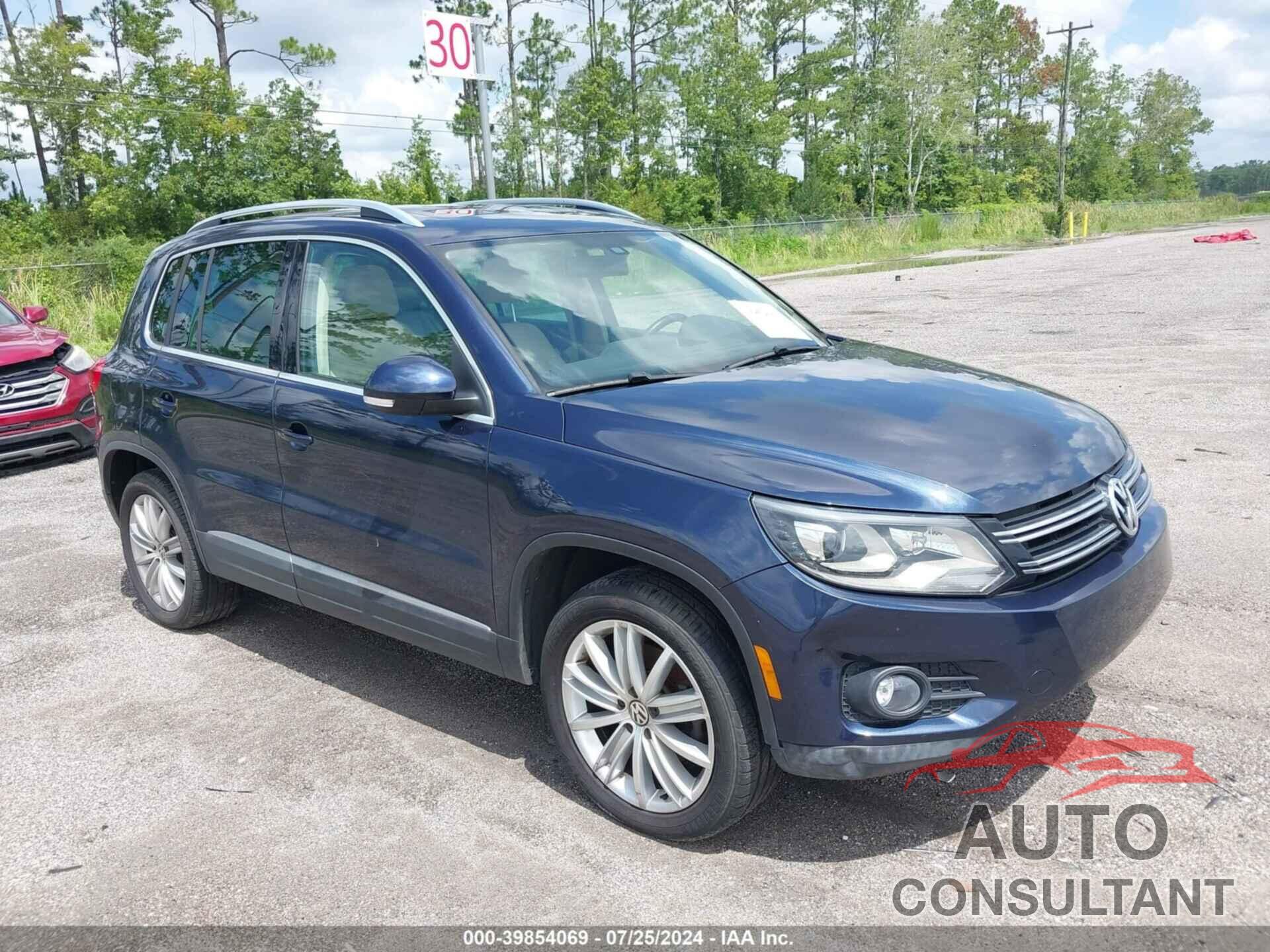 VOLKSWAGEN TIGUAN 2016 - WVGAV7AXXGW597459