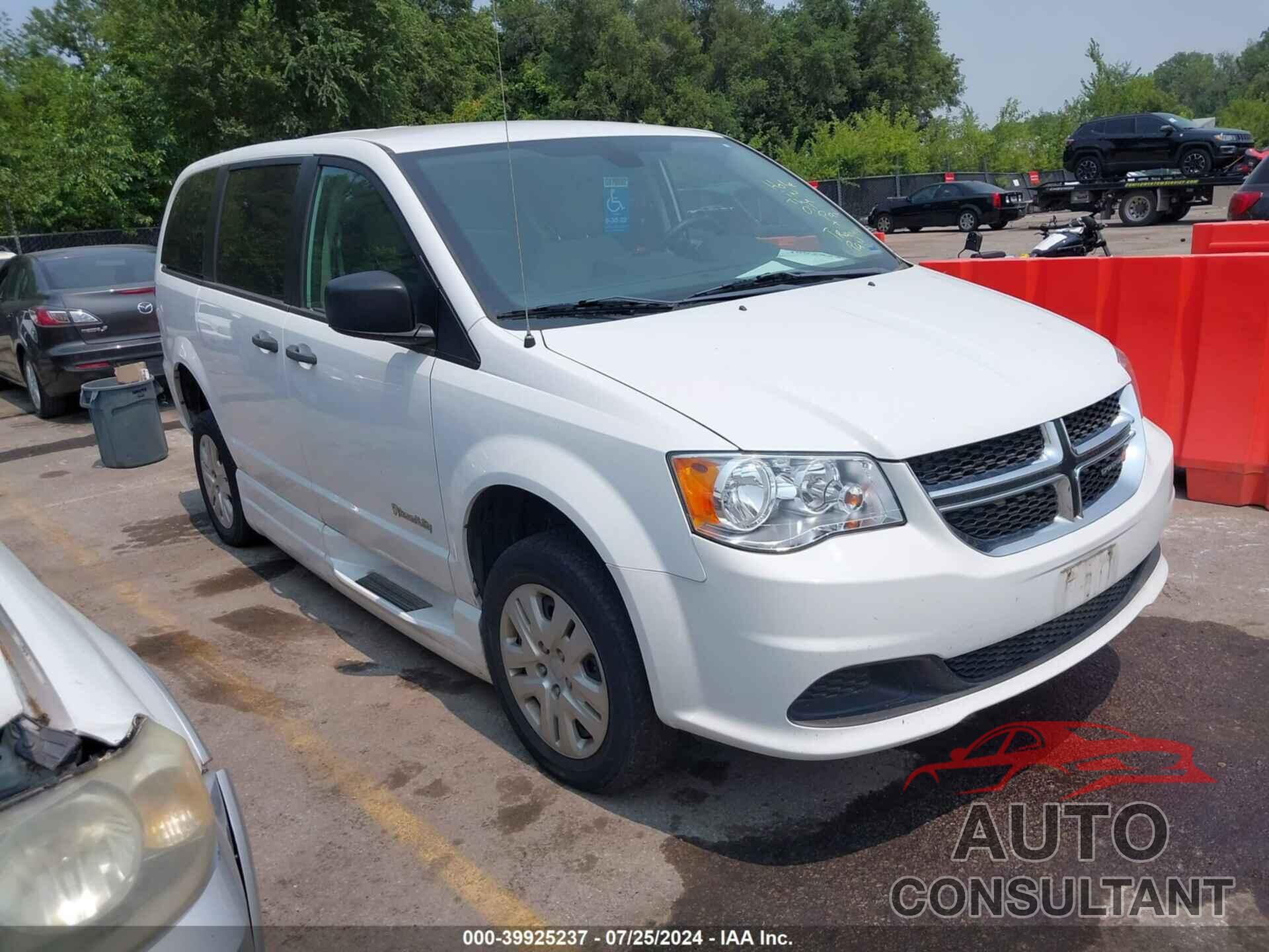 DODGE GRAND CARAVAN 2019 - 2C7WDGBGXKR728549