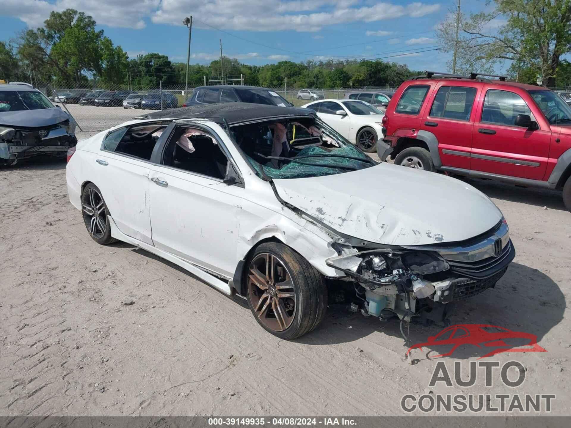 HONDA ACCORD 2016 - 1HGCR2F54GA122190