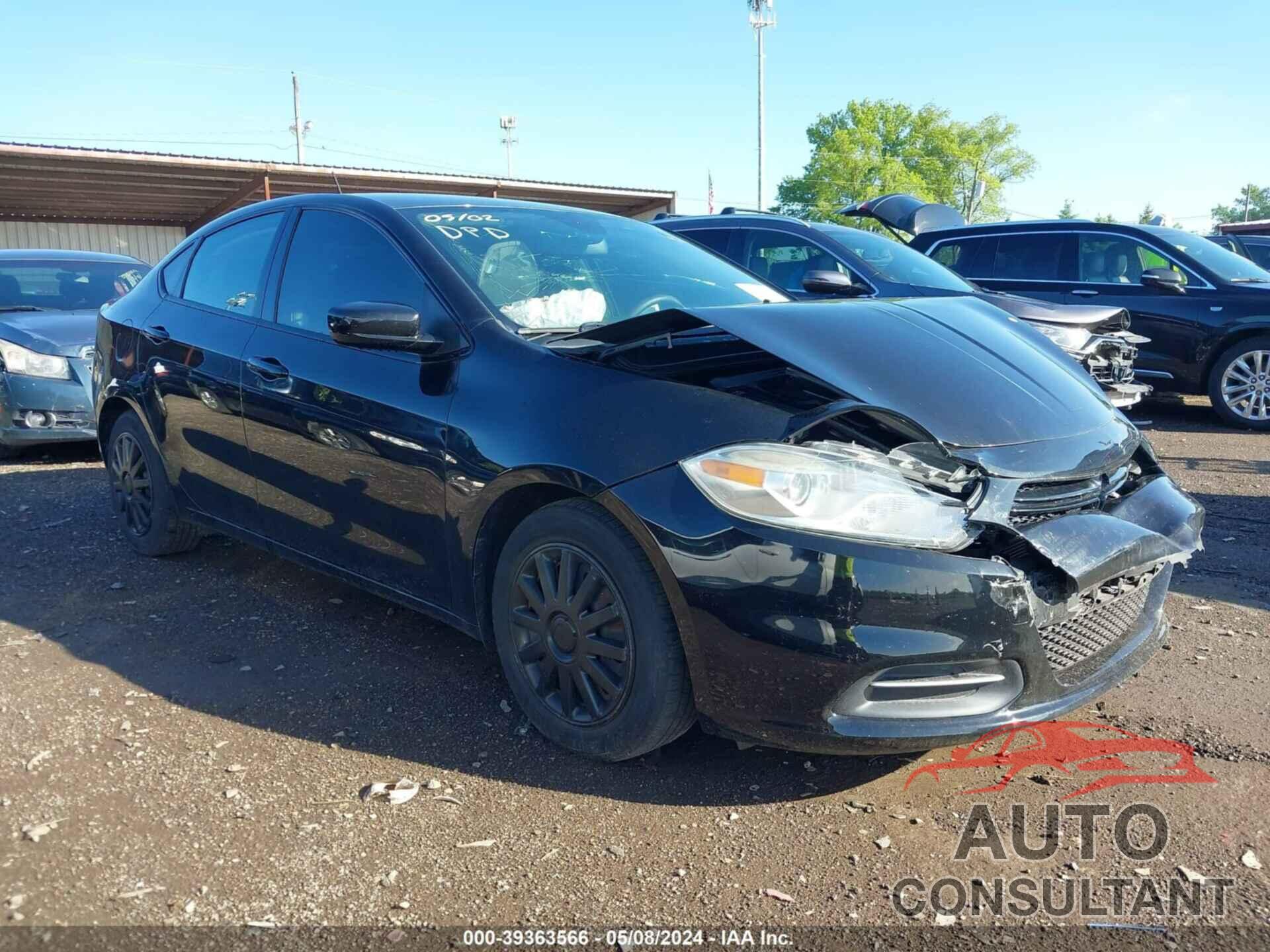 DODGE DART 2016 - 1C3CDFAA6GD517760