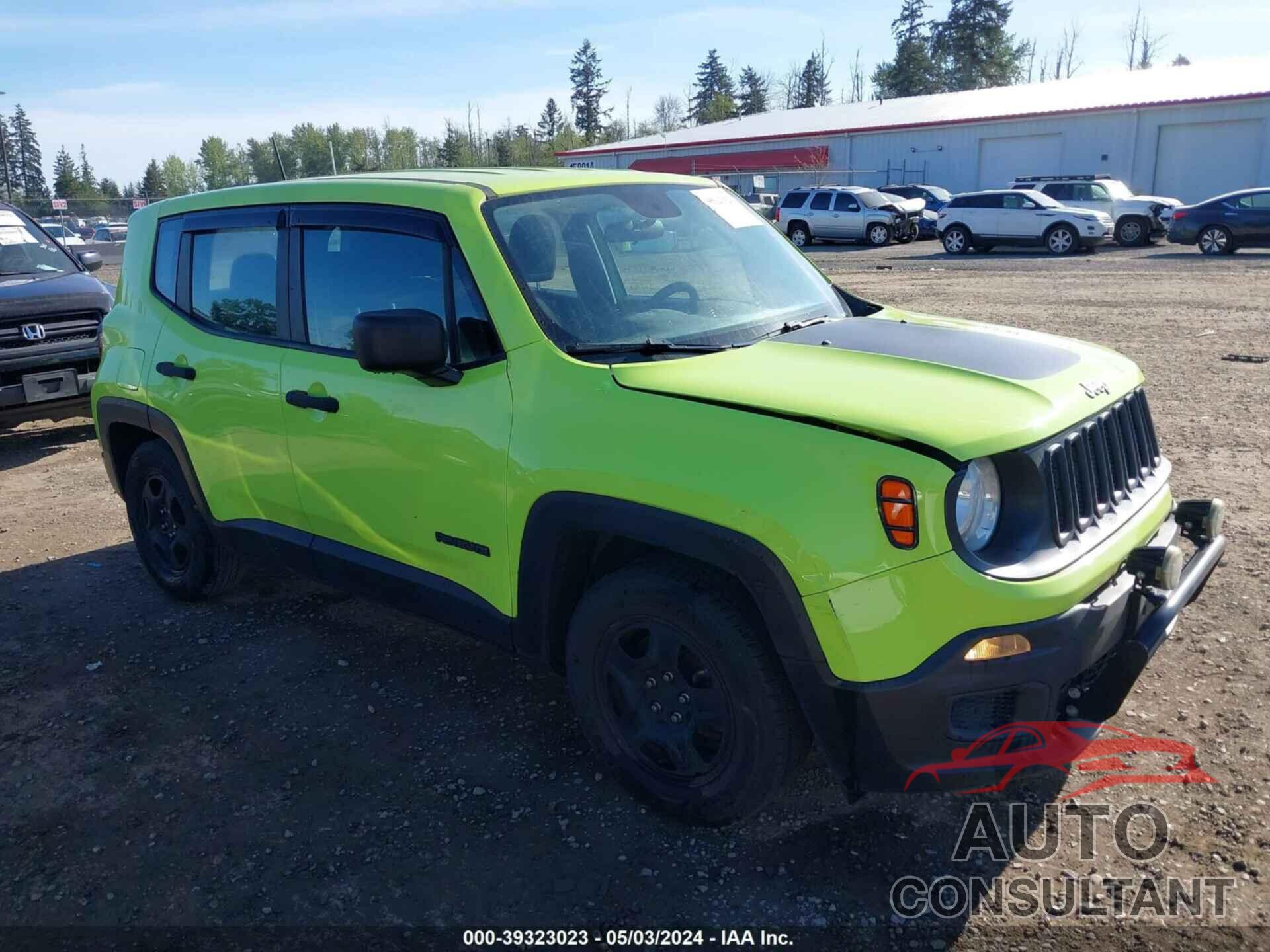 JEEP RENEGADE 2017 - ZACCJAAHXHPF00063