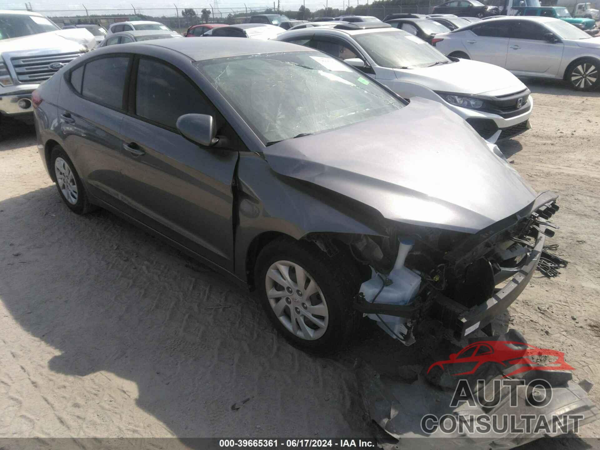 HYUNDAI ELANTRA 2018 - 5NPD74LF4JH252522