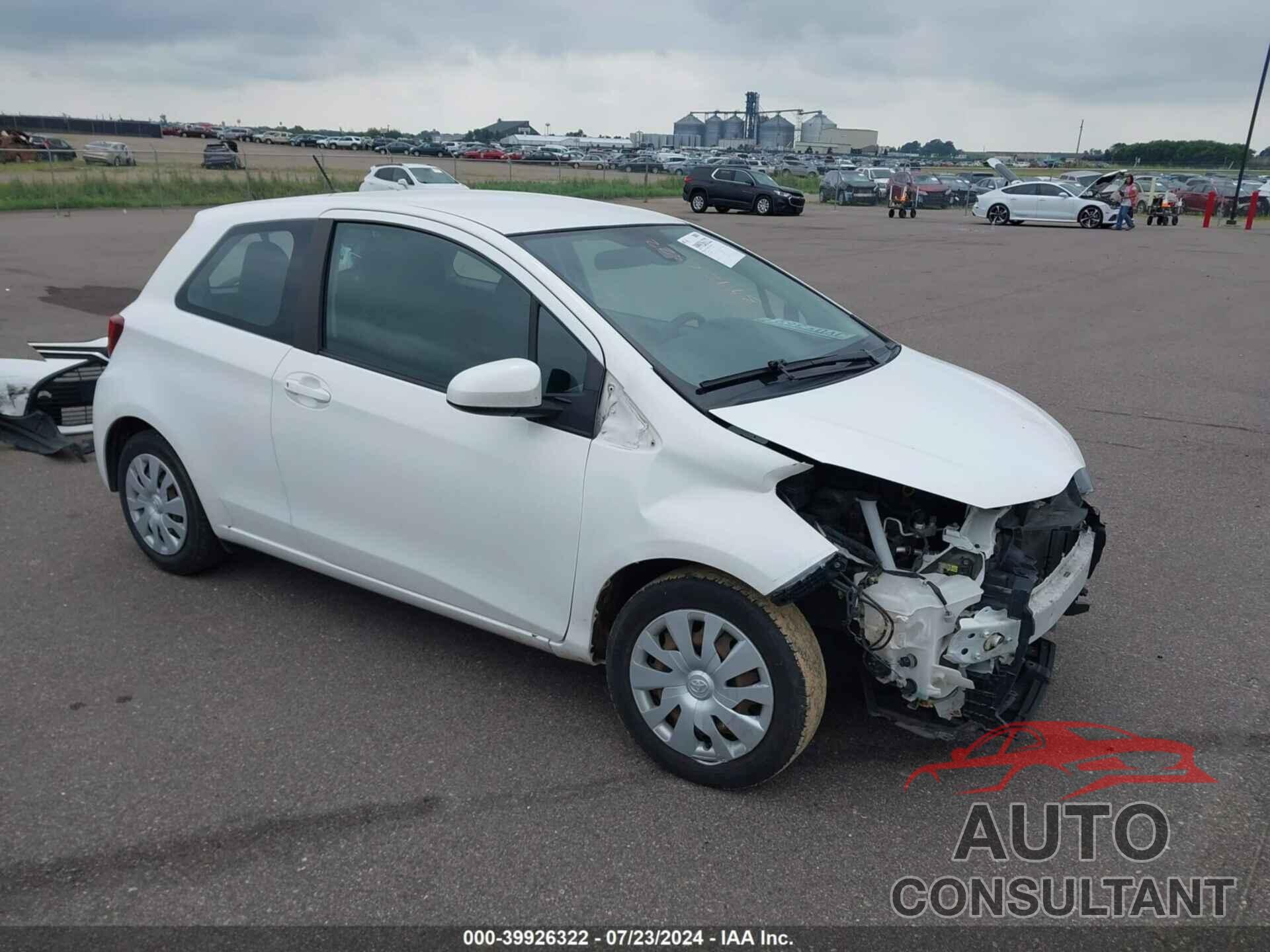 TOYOTA YARIS 2017 - VNKJTUD39HA071251