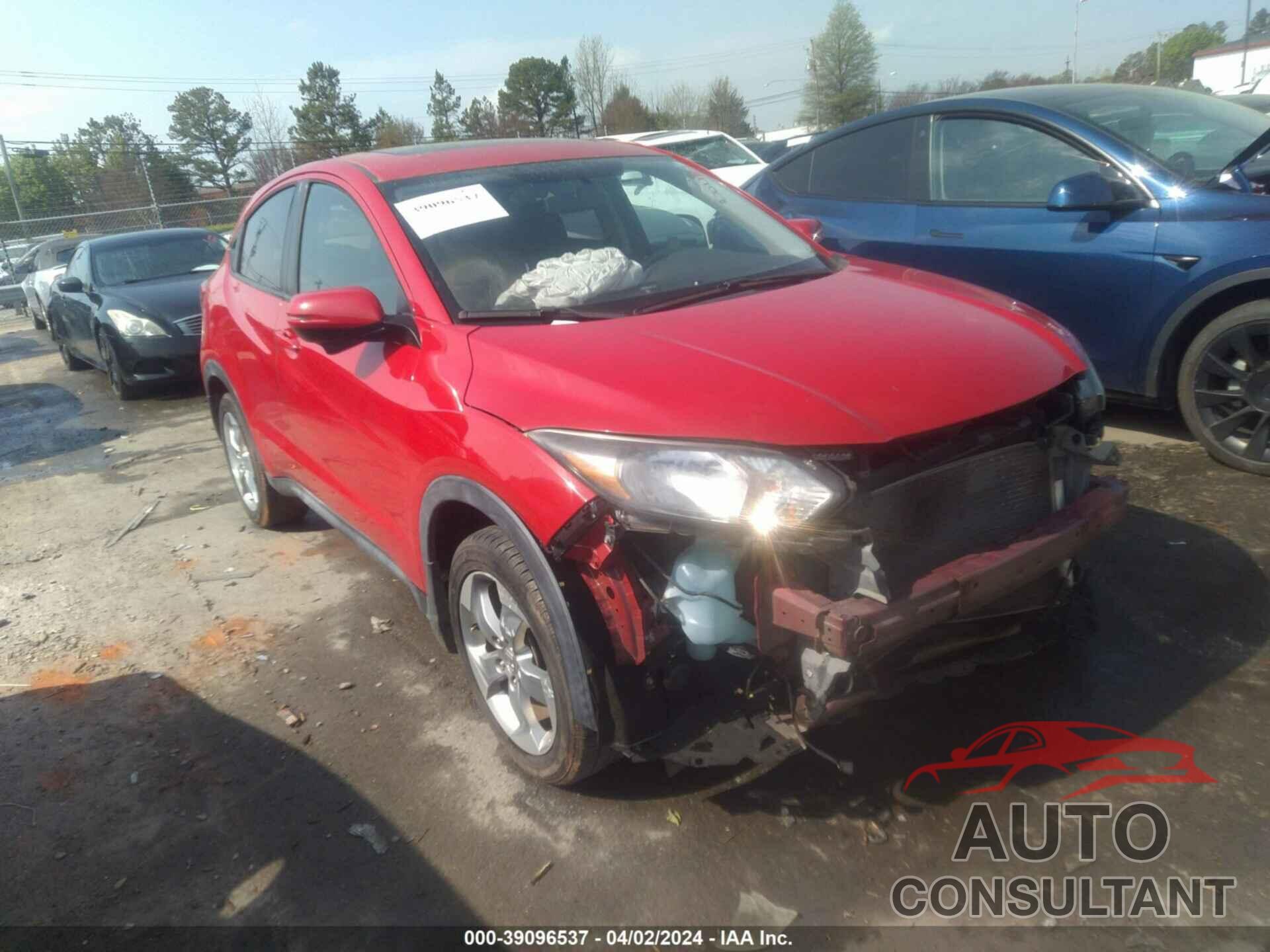 HONDA HR-V 2017 - 3CZRU5H54HM707260