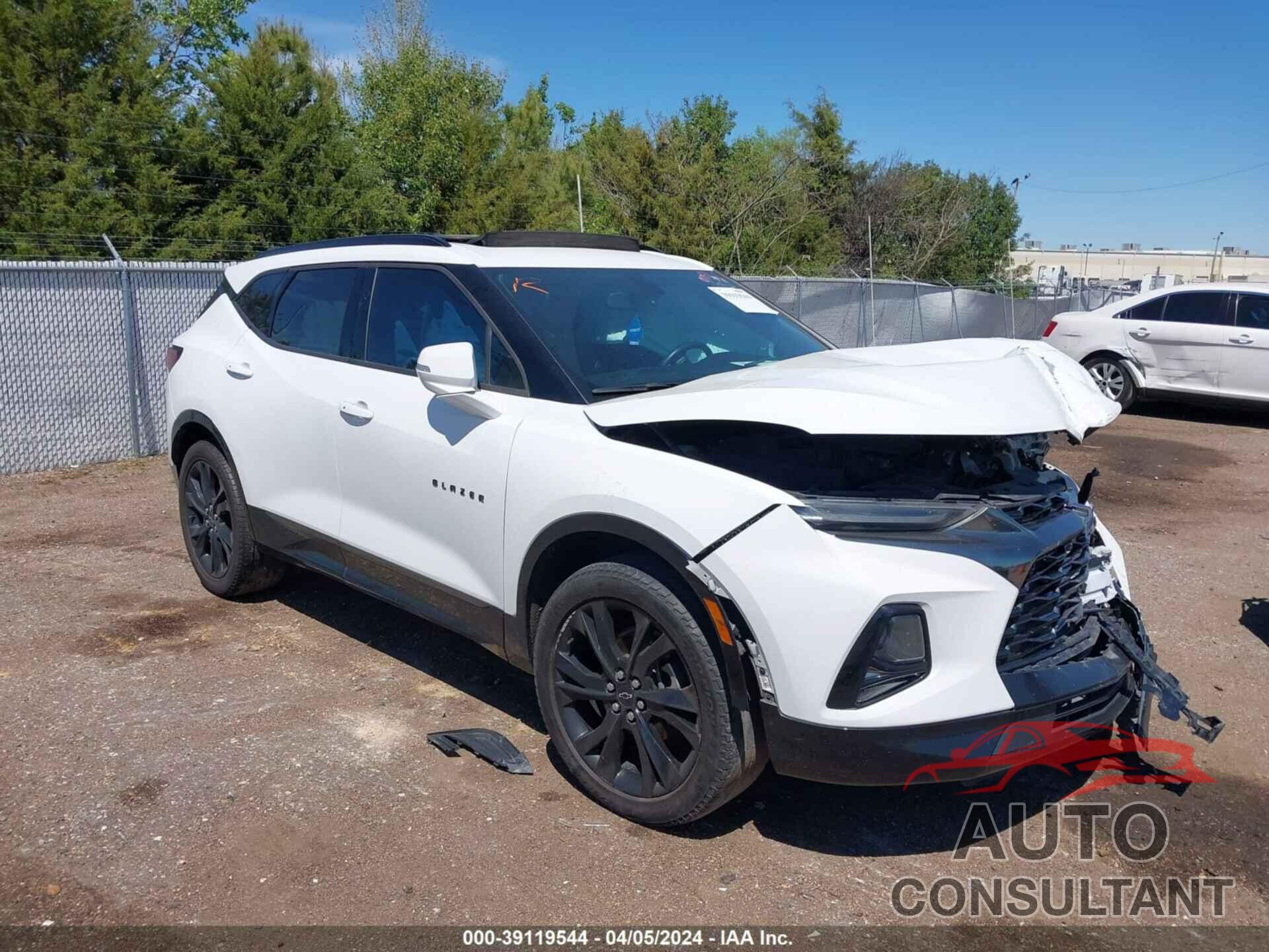 CHEVROLET BLAZER 2019 - 3GNKBERS2KS699753