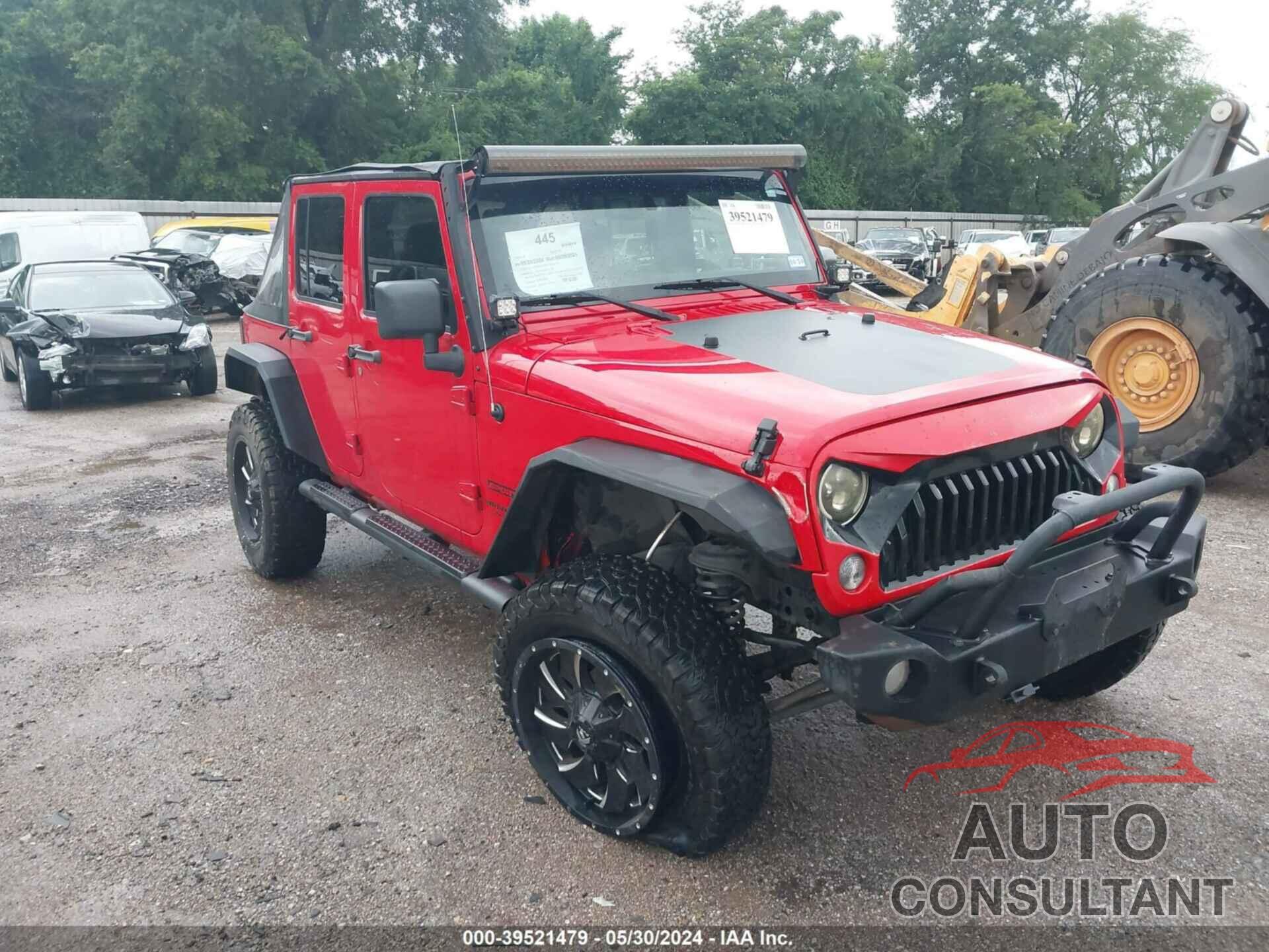 JEEP WRANGLER UNLIMITED 2016 - 1C4BJWDG0GL216536