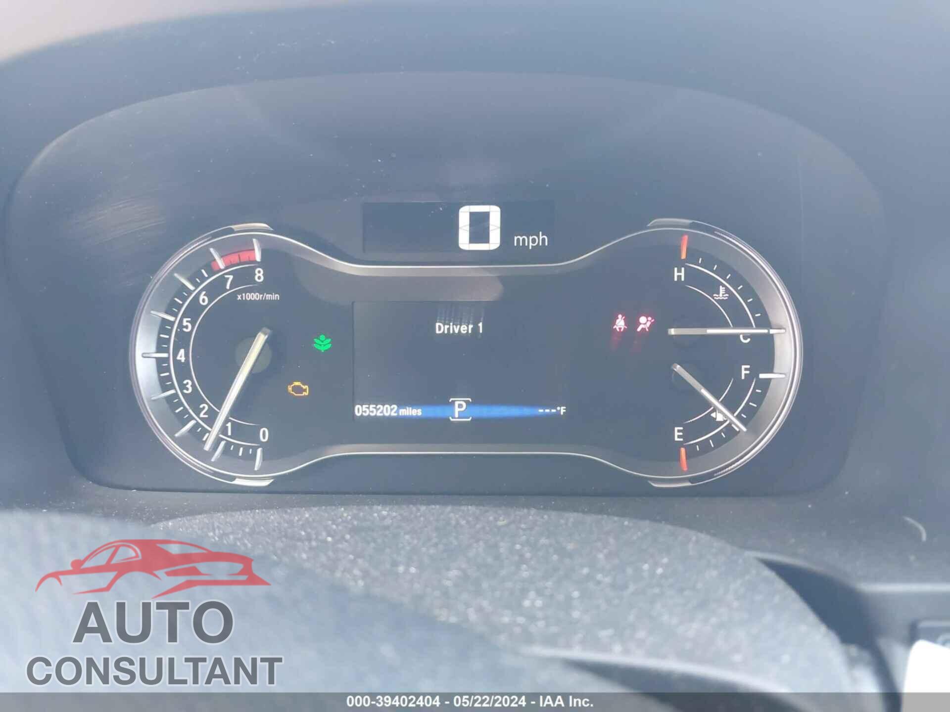 HONDA RIDGELINE 2019 - 5FPYK3F11KB039996