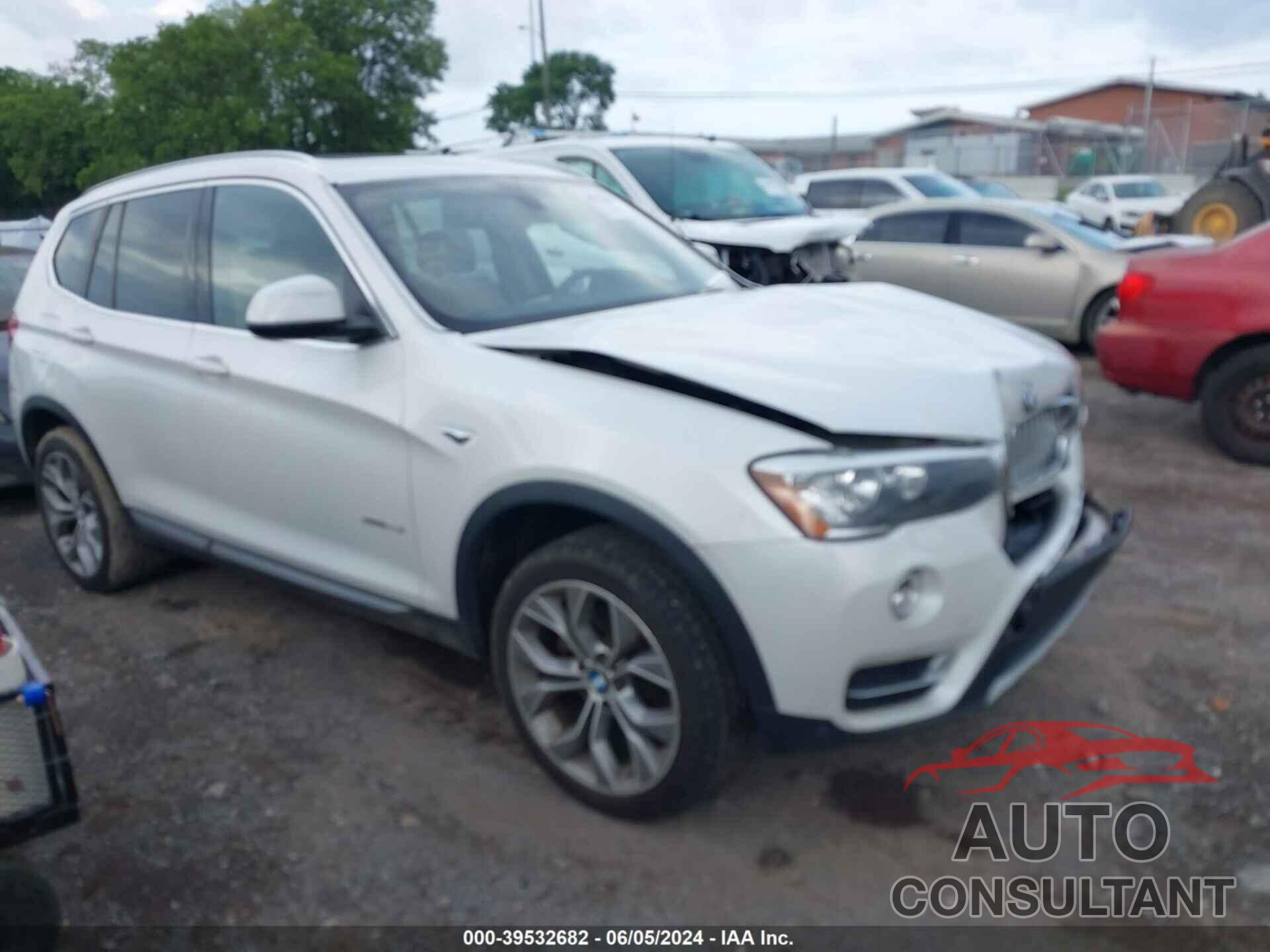 BMW X3 2017 - 5UXWZ7C39H0V93589