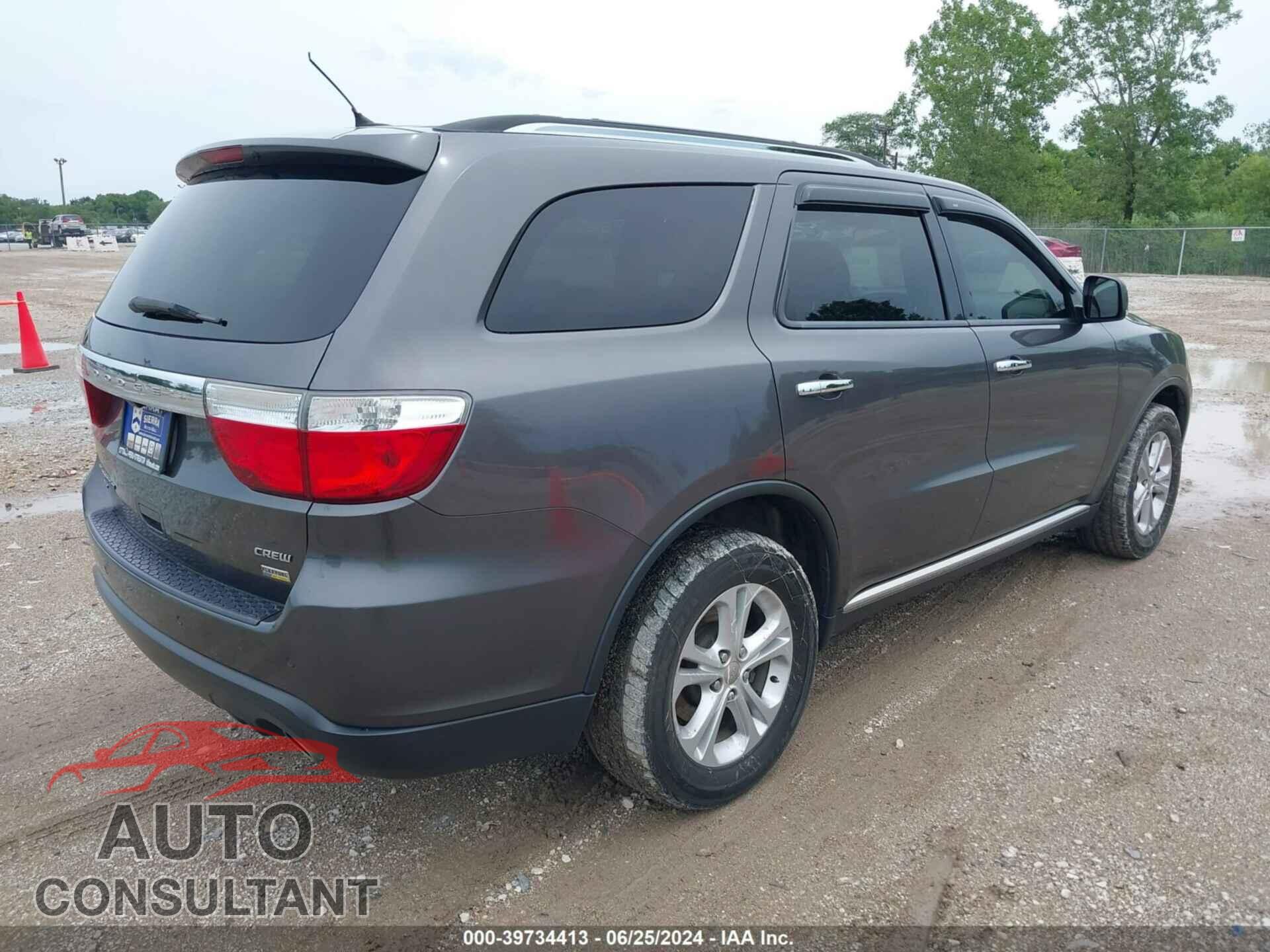 DODGE DURANGO 2013 - 1C4RDJDG3DC692154