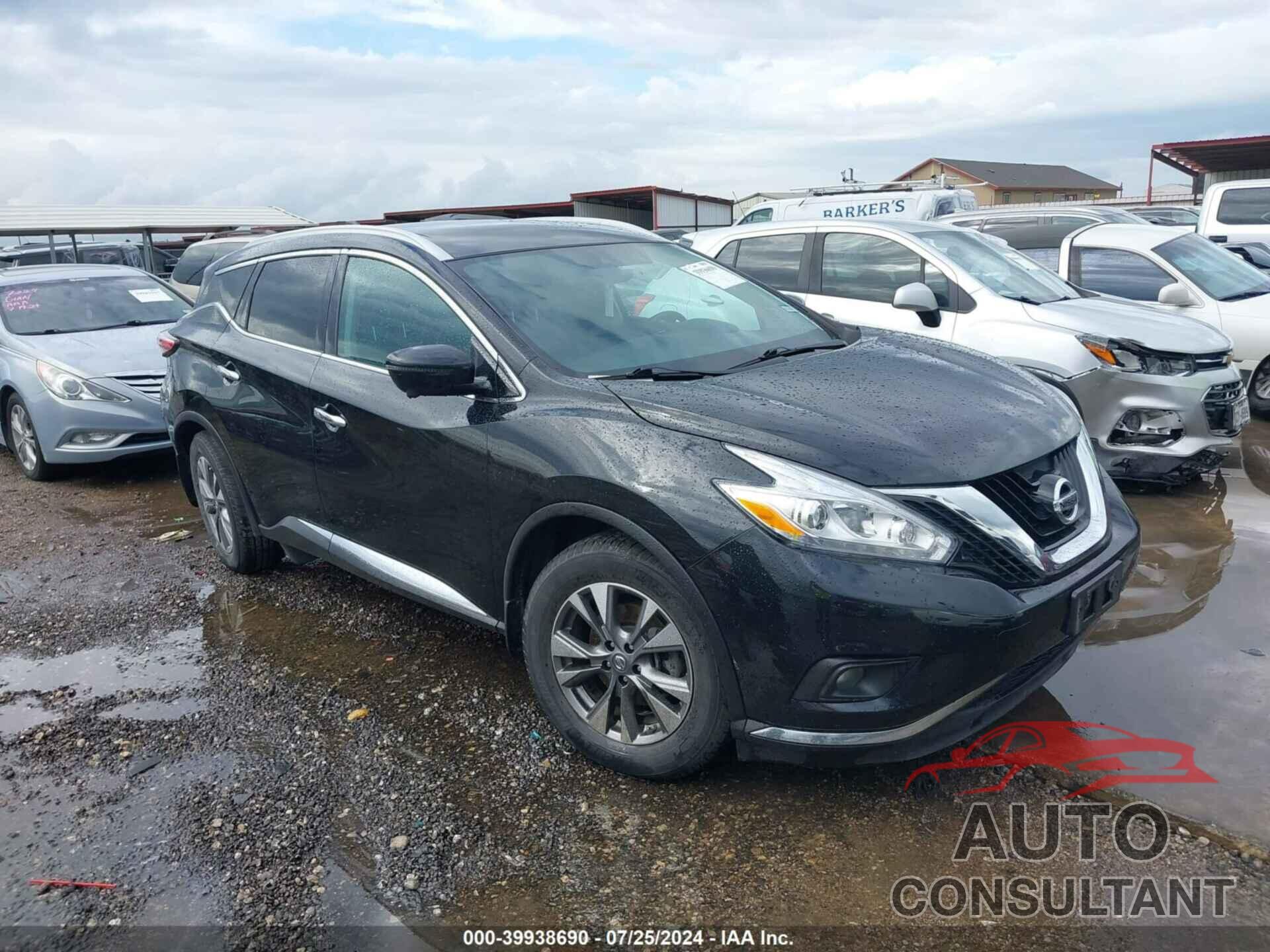 NISSAN MURANO 2017 - 5N1AZ2MH9HN154402