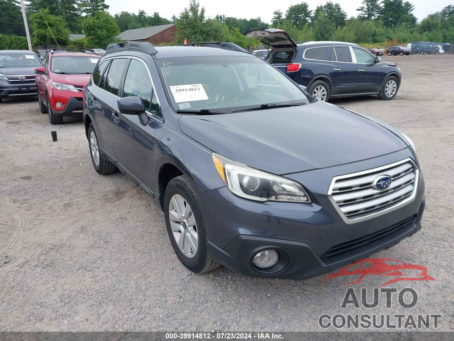 SUBARU OUTBACK 2016 - 4S4BSACC1G3284287