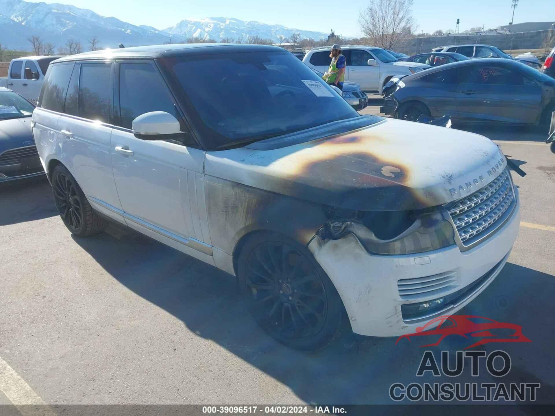 LAND ROVER RANGE ROVER 2016 - SALGS2PFXGA320048