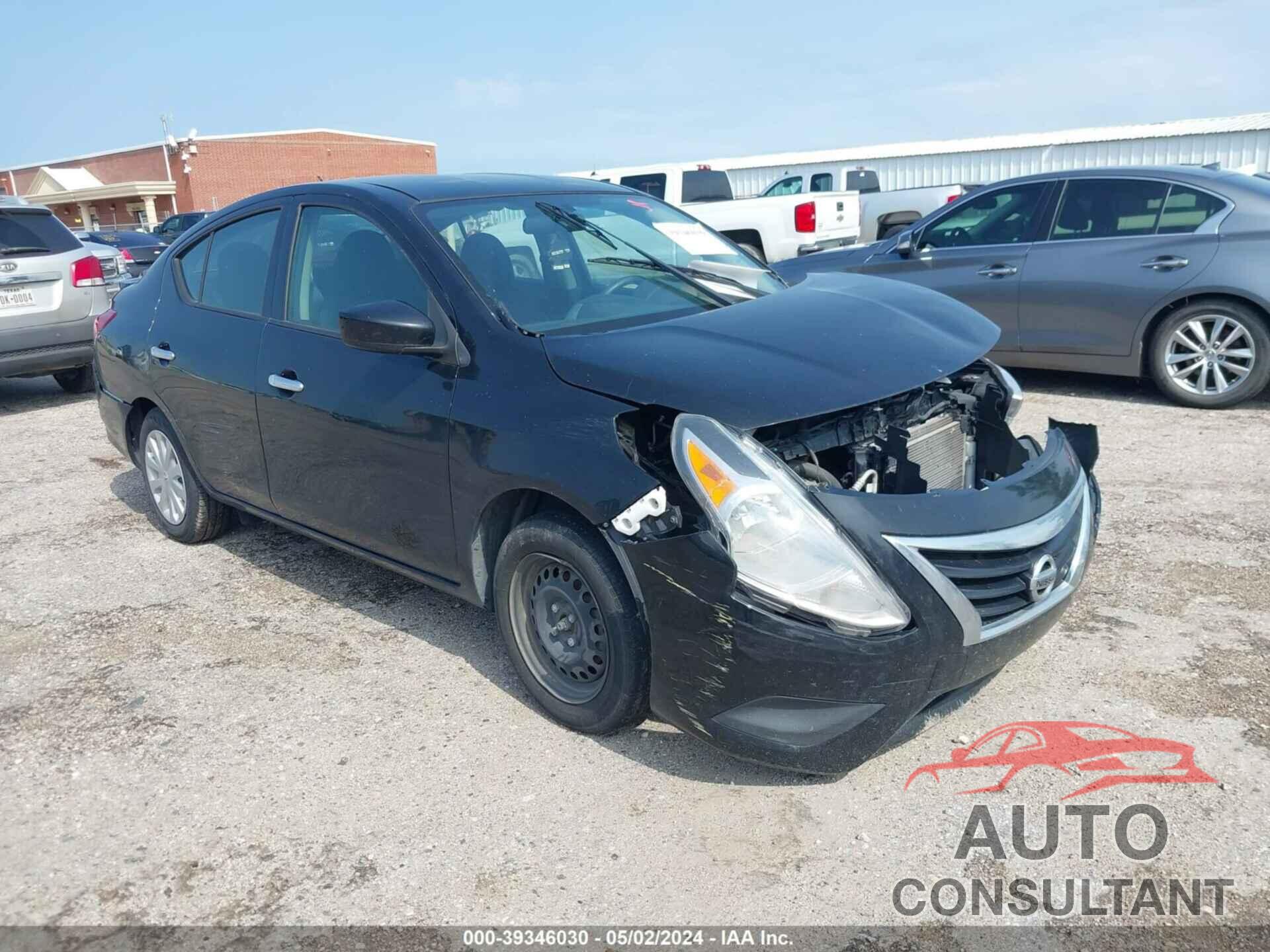 NISSAN VERSA 2019 - 3N1CN7AP6KL836942