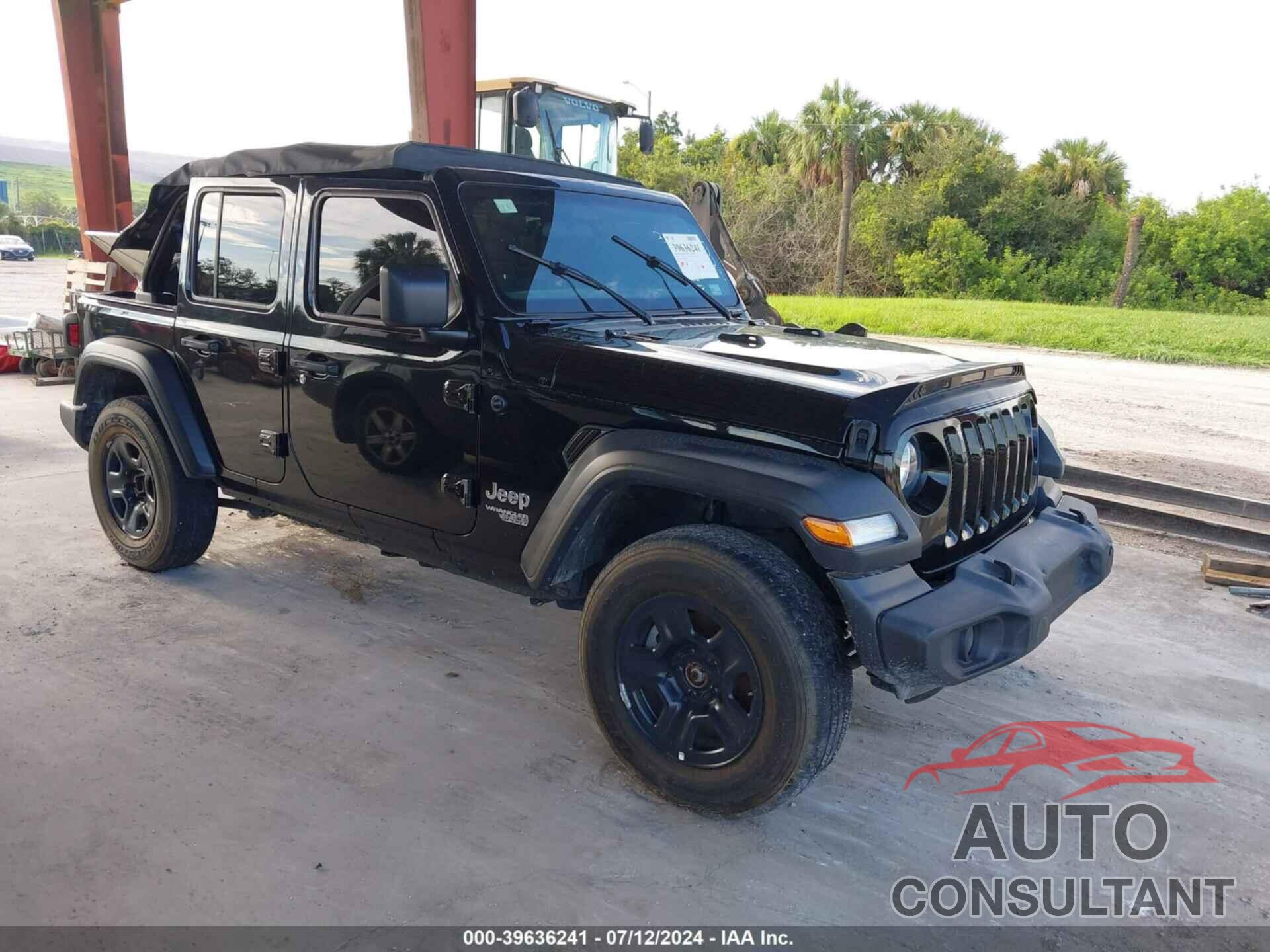 JEEP WRANGLER UNLIMITED 2018 - 1C4HJXDG6JW303606