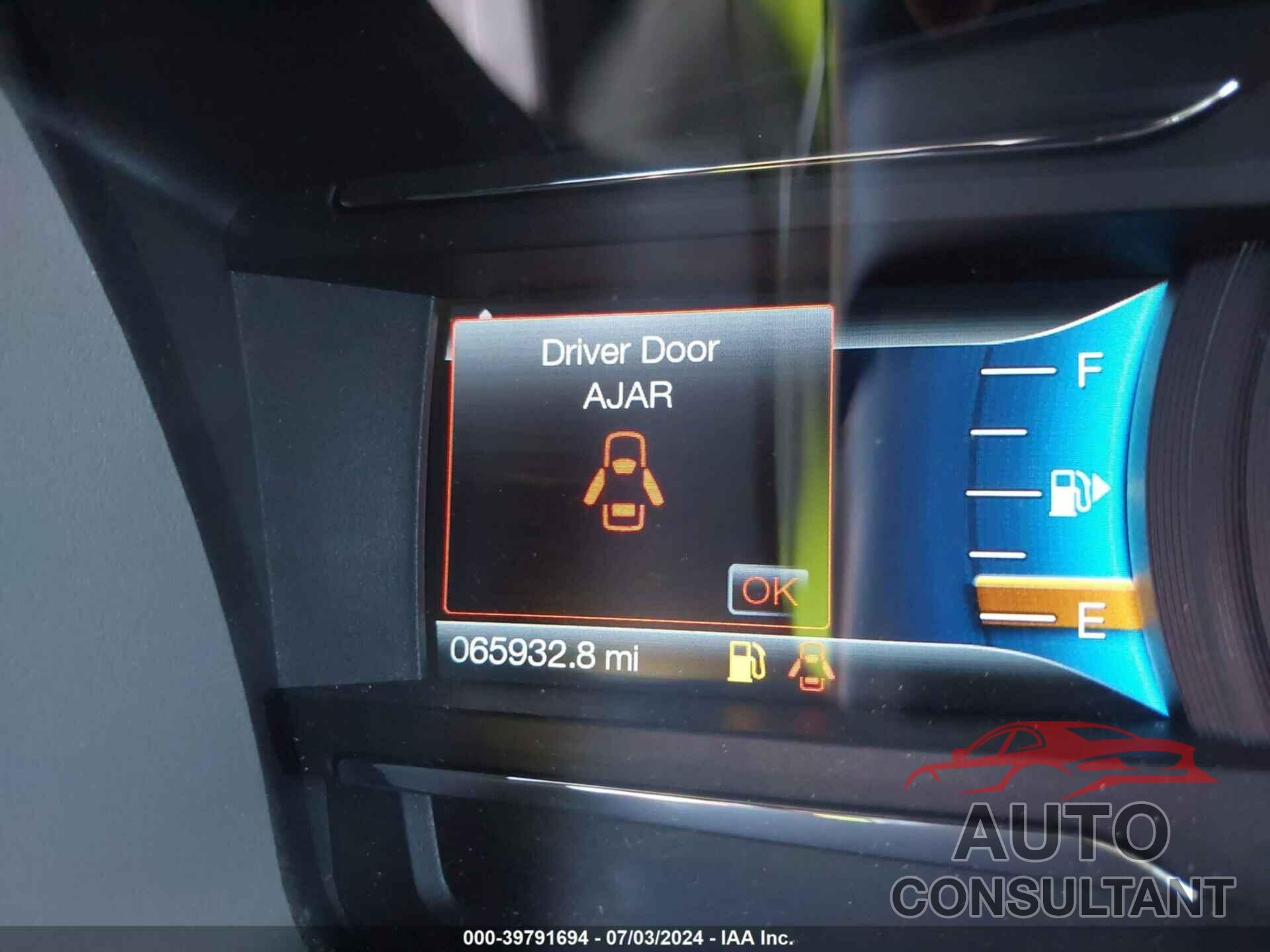 FORD FLEX 2019 - 2FMGK5C82KBA39340