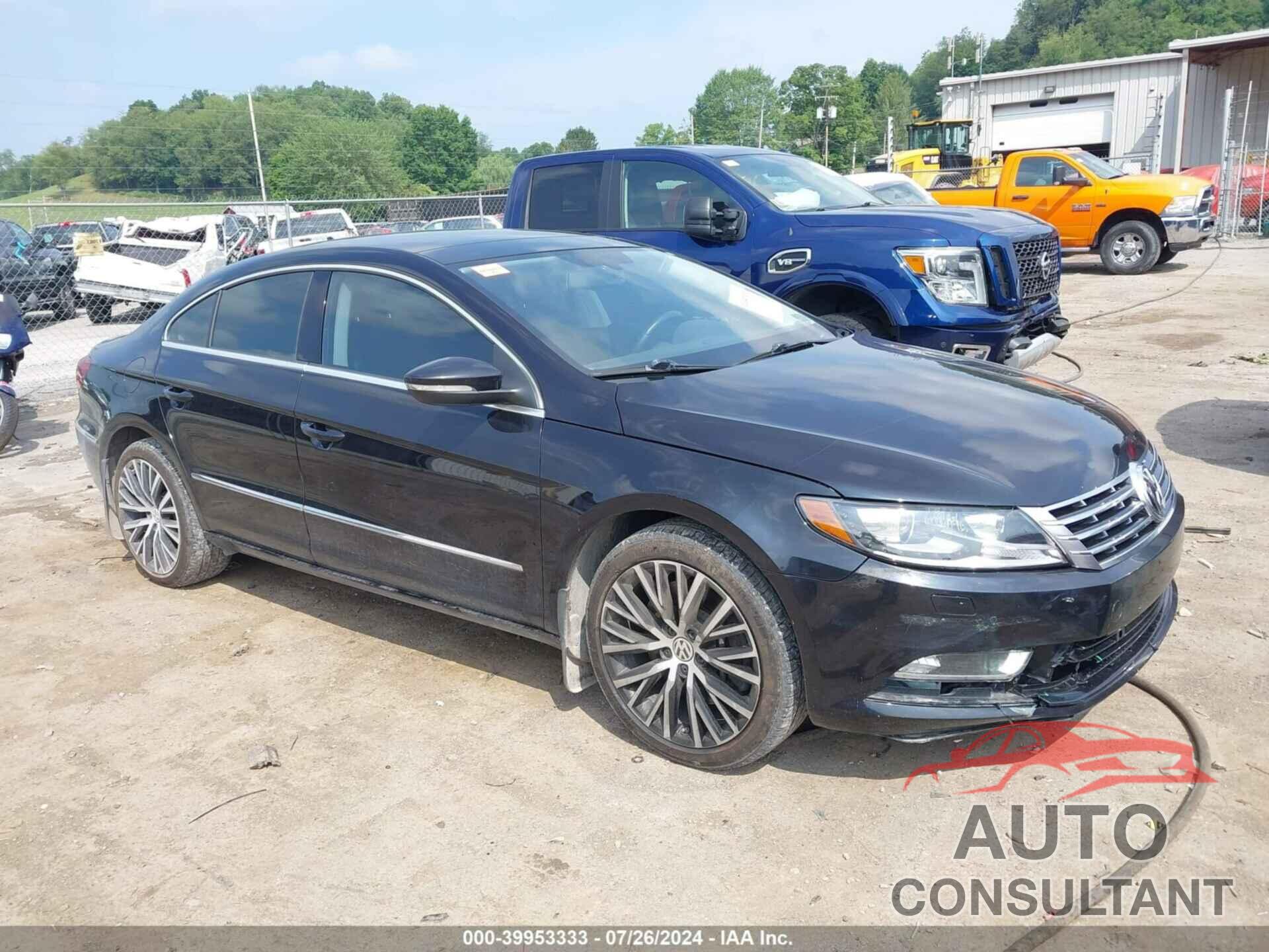 VOLKSWAGEN CC 2015 - WVWGU7ANXFE829790