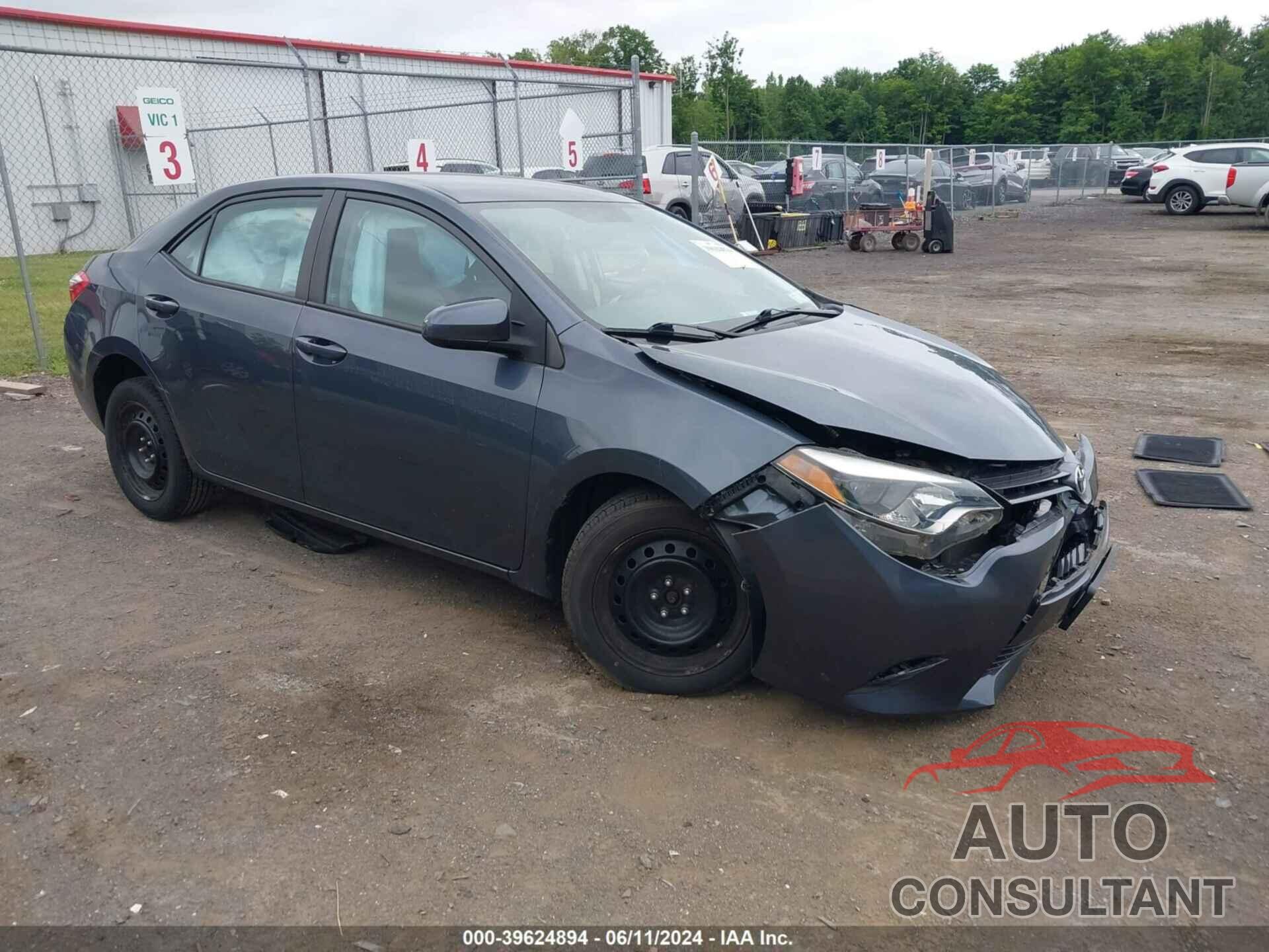 TOYOTA COROLLA 2016 - 2T1BURHE8GC739814