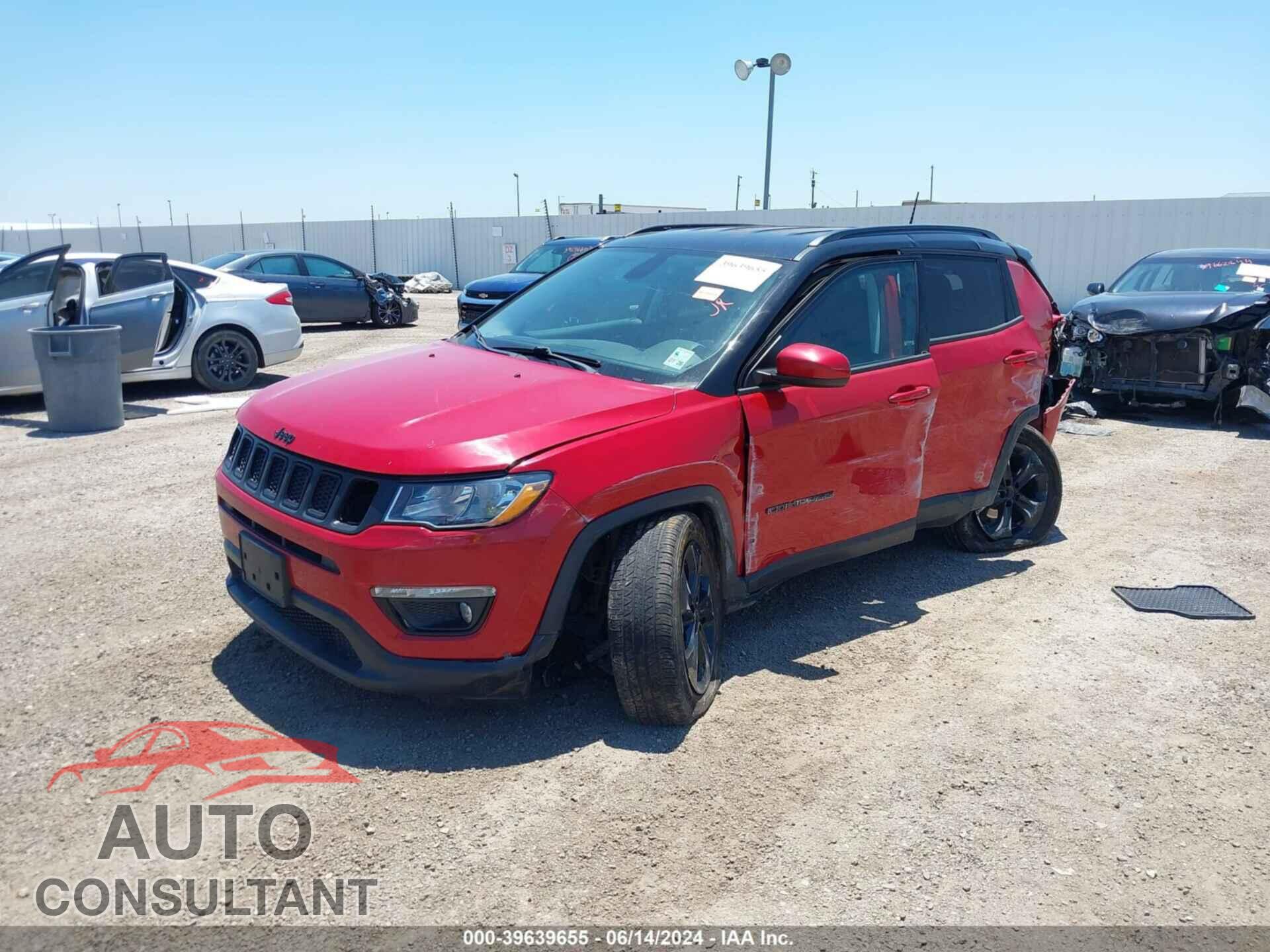 JEEP COMPASS 2020 - 3C4NJDBB9LT252331