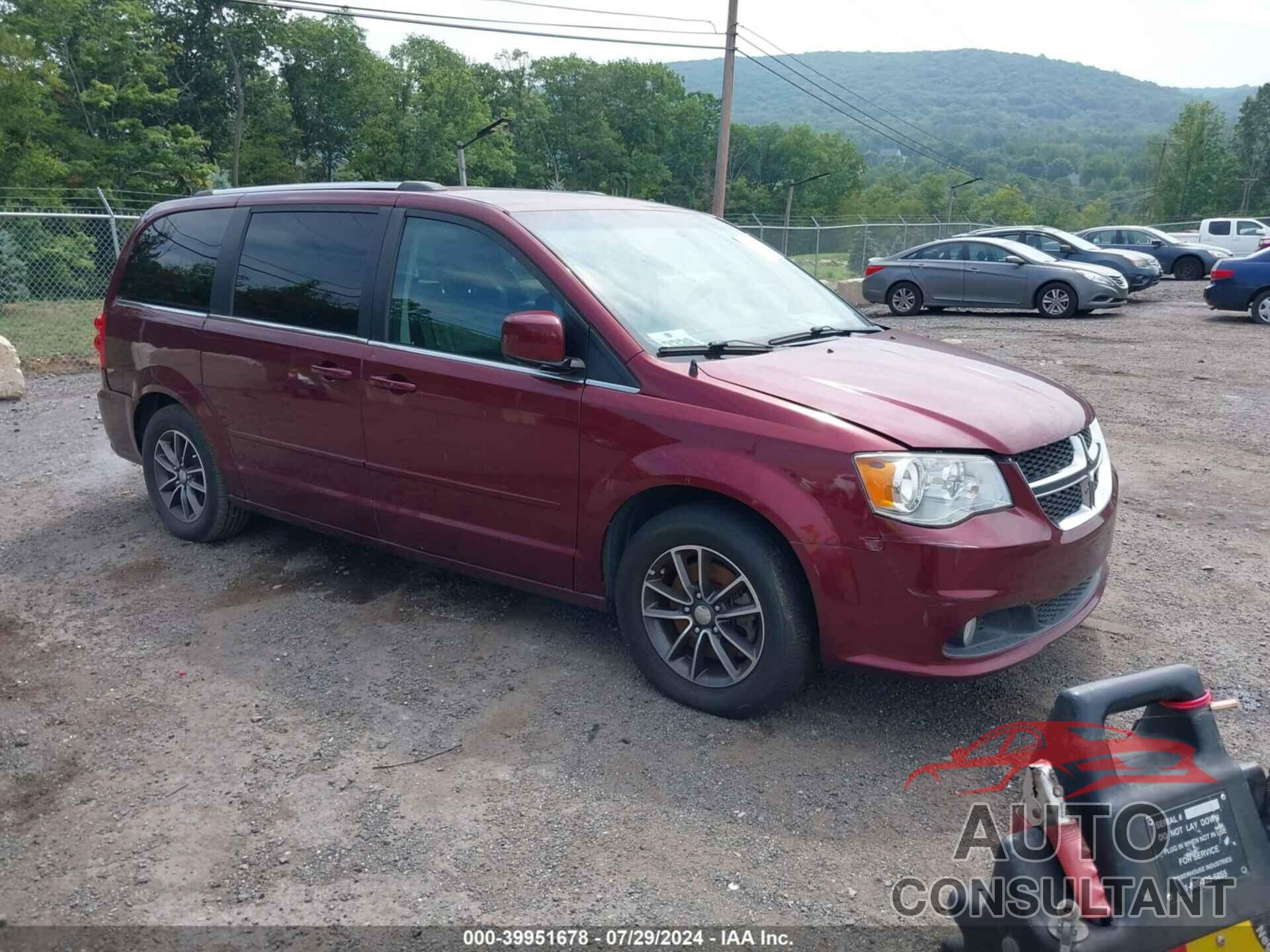 DODGE GRAND CARAVAN 2017 - 2C4RDGCG5HR842945