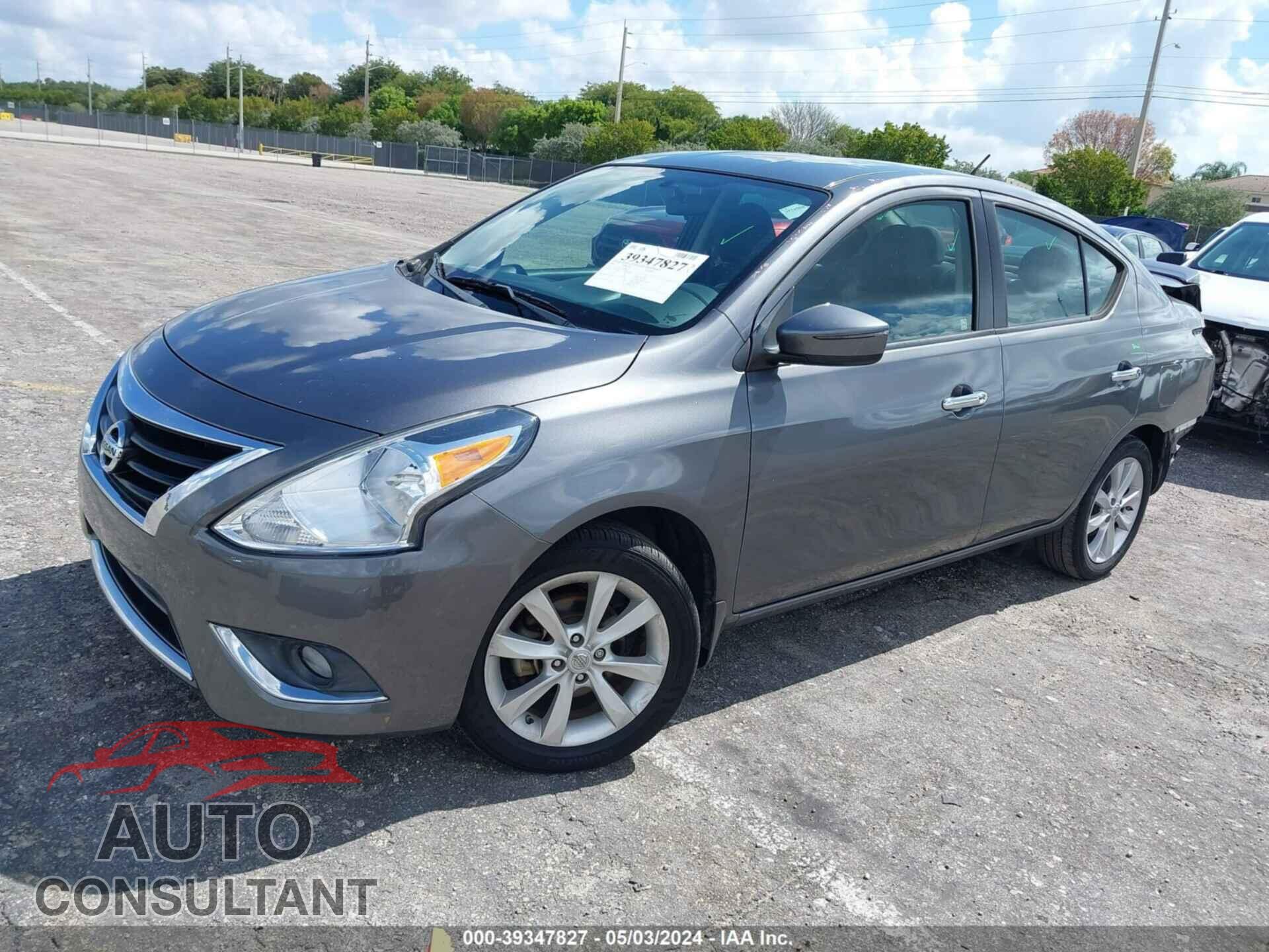 NISSAN VERSA 2016 - 3N1CN7AP1GL881665