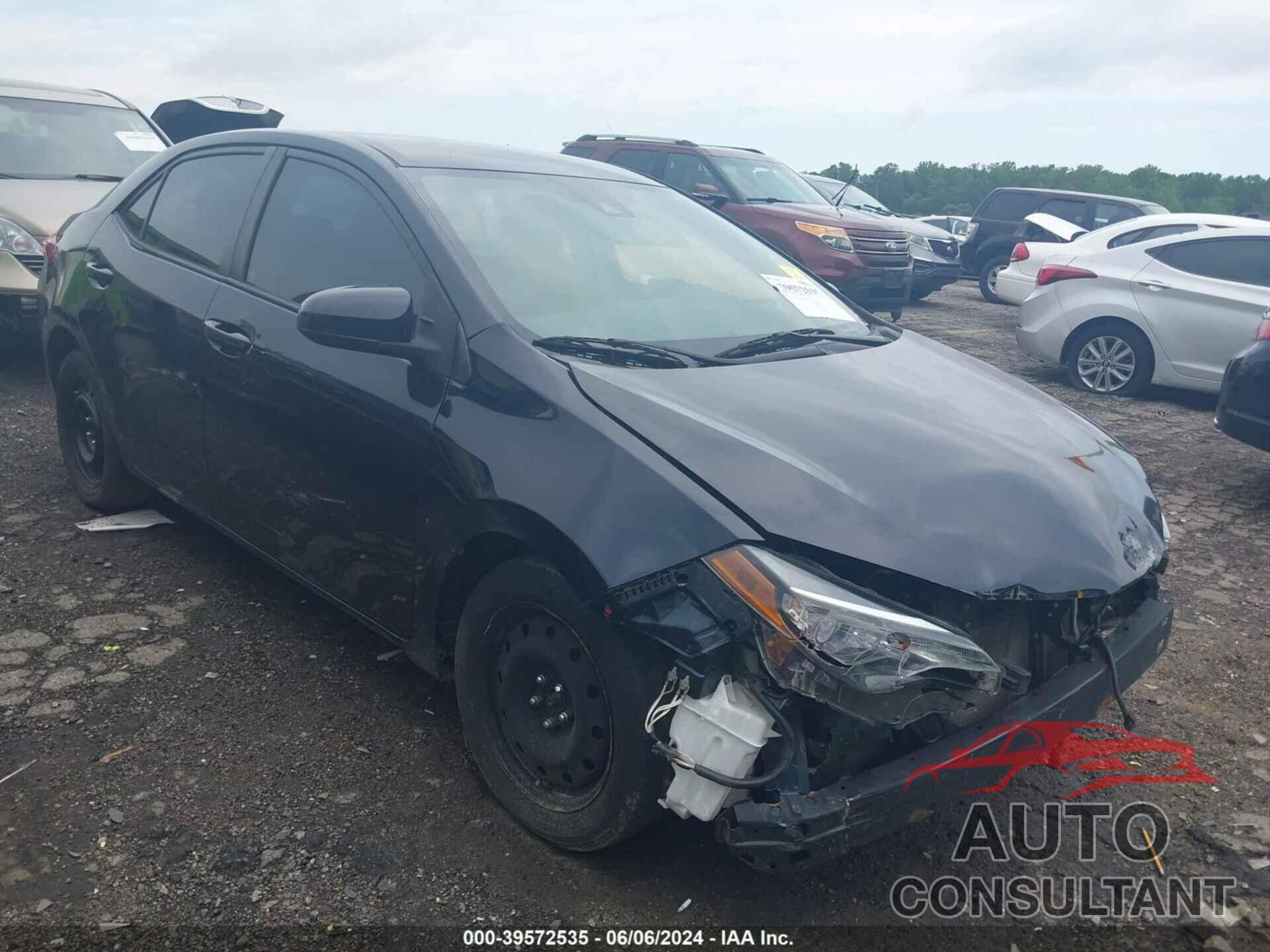 TOYOTA COROLLA 2017 - 2T1BURHE1HC846494