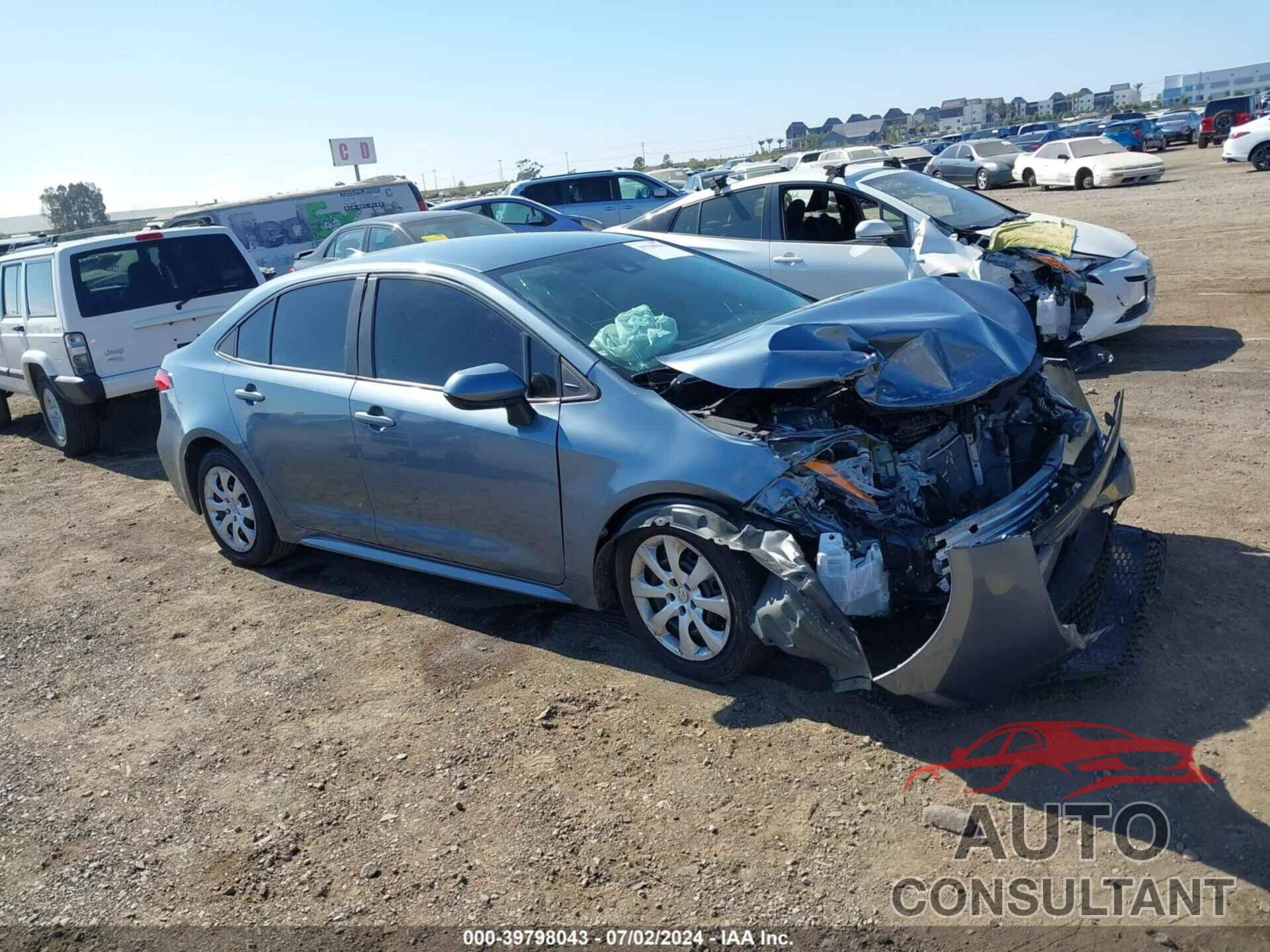 TOYOTA COROLLA 2020 - 5YFEPRAE8LP141487