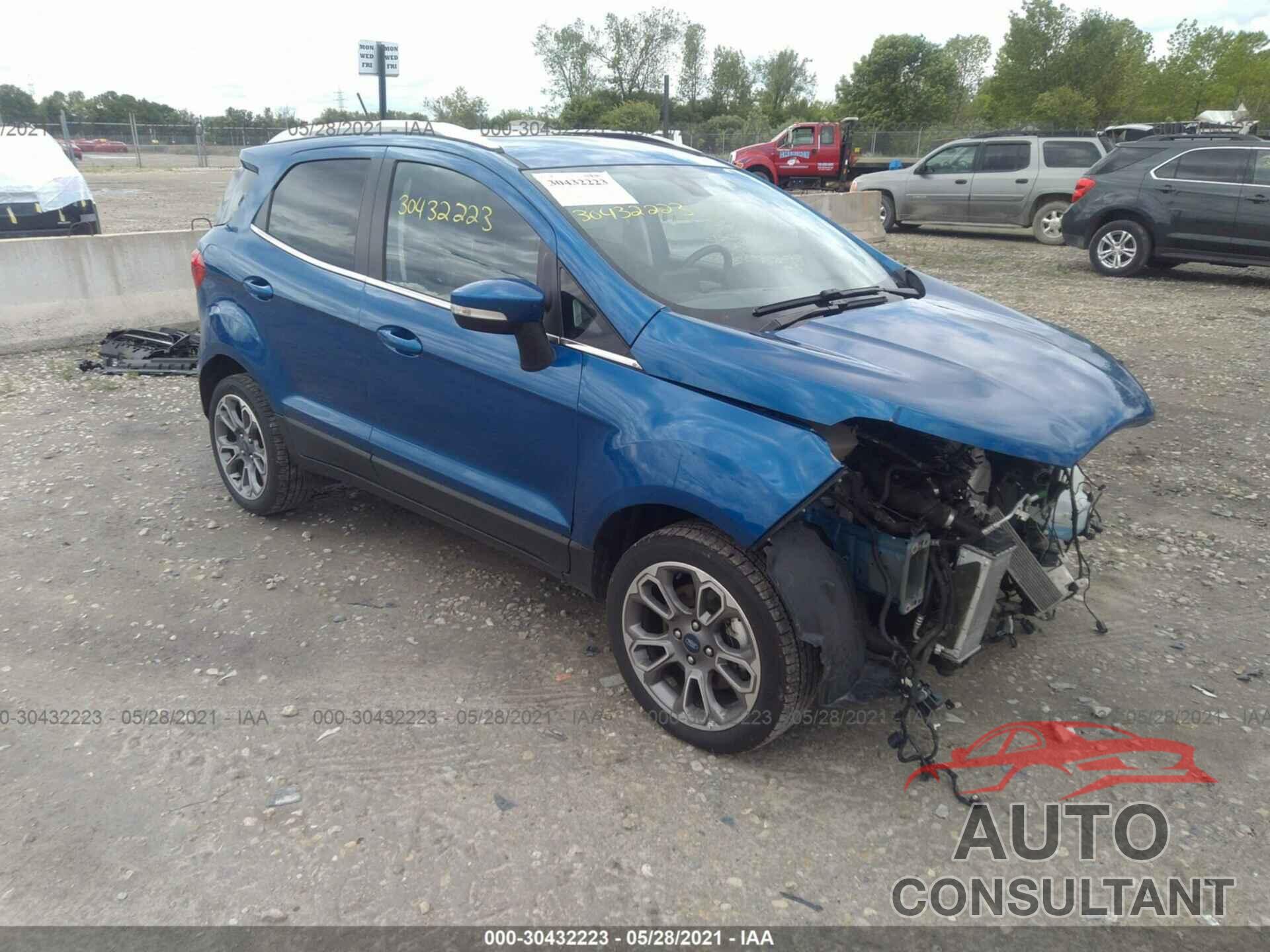 FORD ECOSPORT 2018 - MAJ3P1VE0JC214172