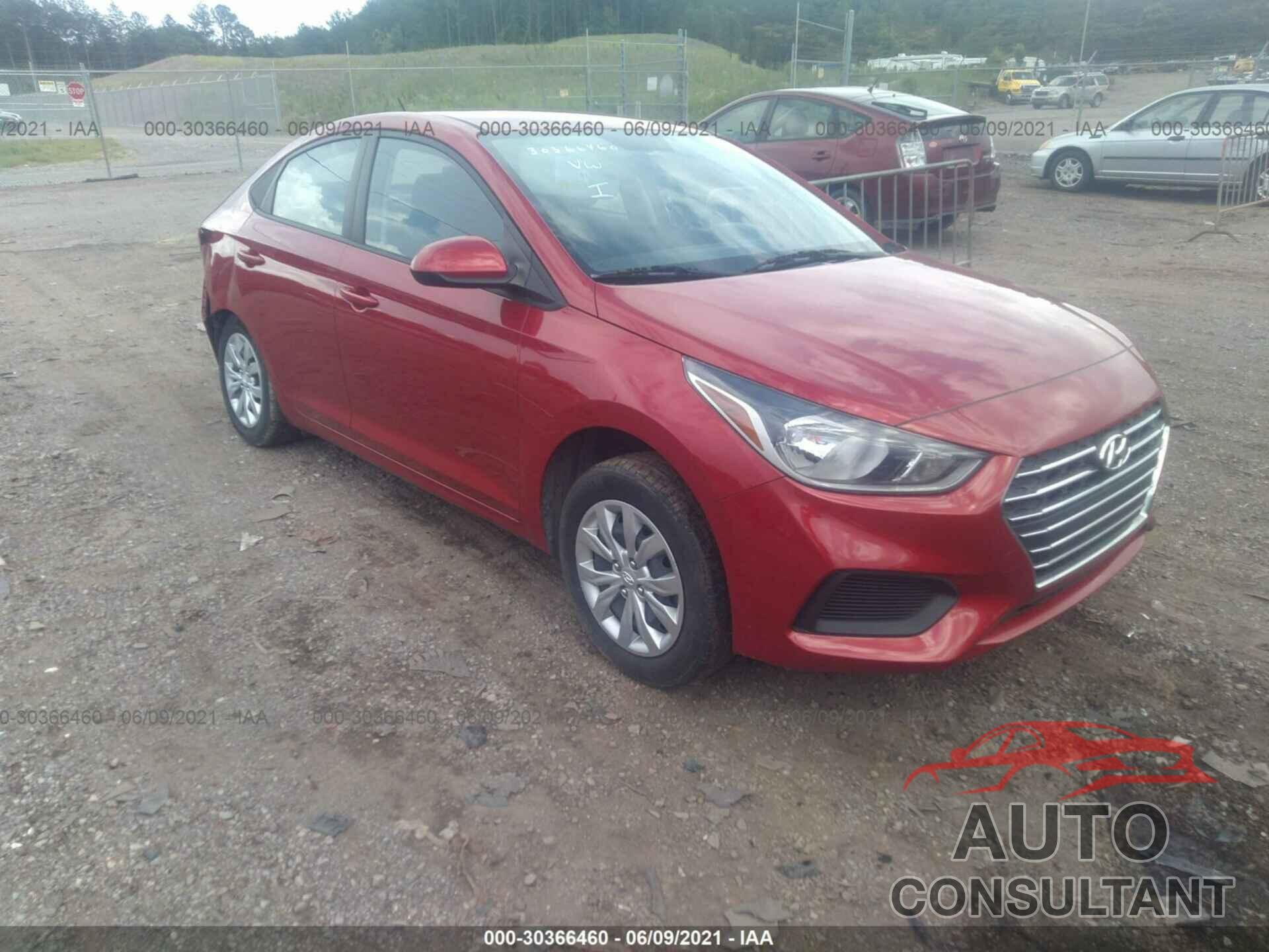 HYUNDAI ACCENT 2019 - 3KPC24A37KE042991