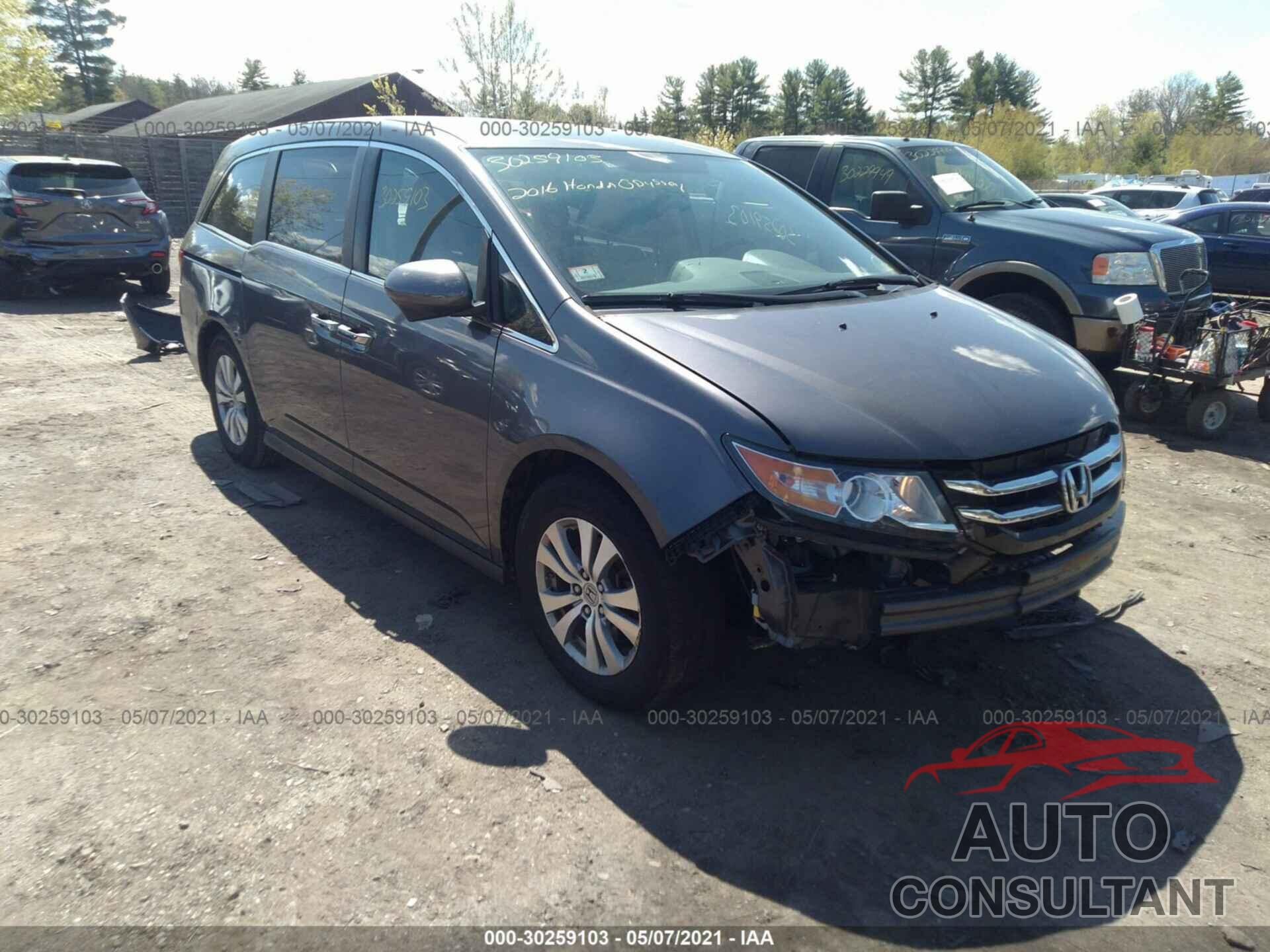 HONDA ODYSSEY 2016 - 5FNRL5H43GB027403