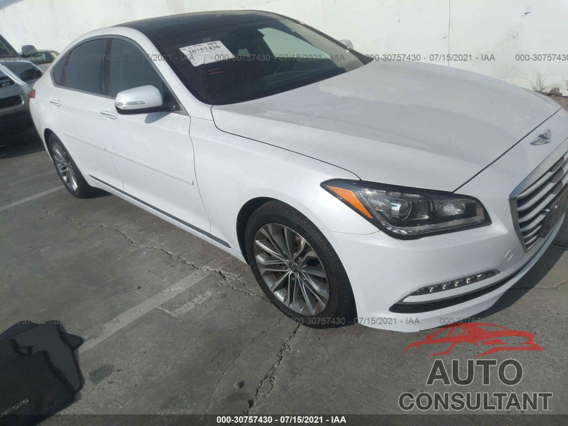 HYUNDAI GENESIS 2016 - KMHGN4JE4GU110680