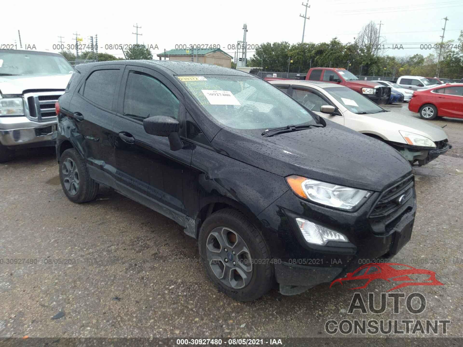 FORD ECOSPORT 2019 - MAJ3S2FE6KC262425