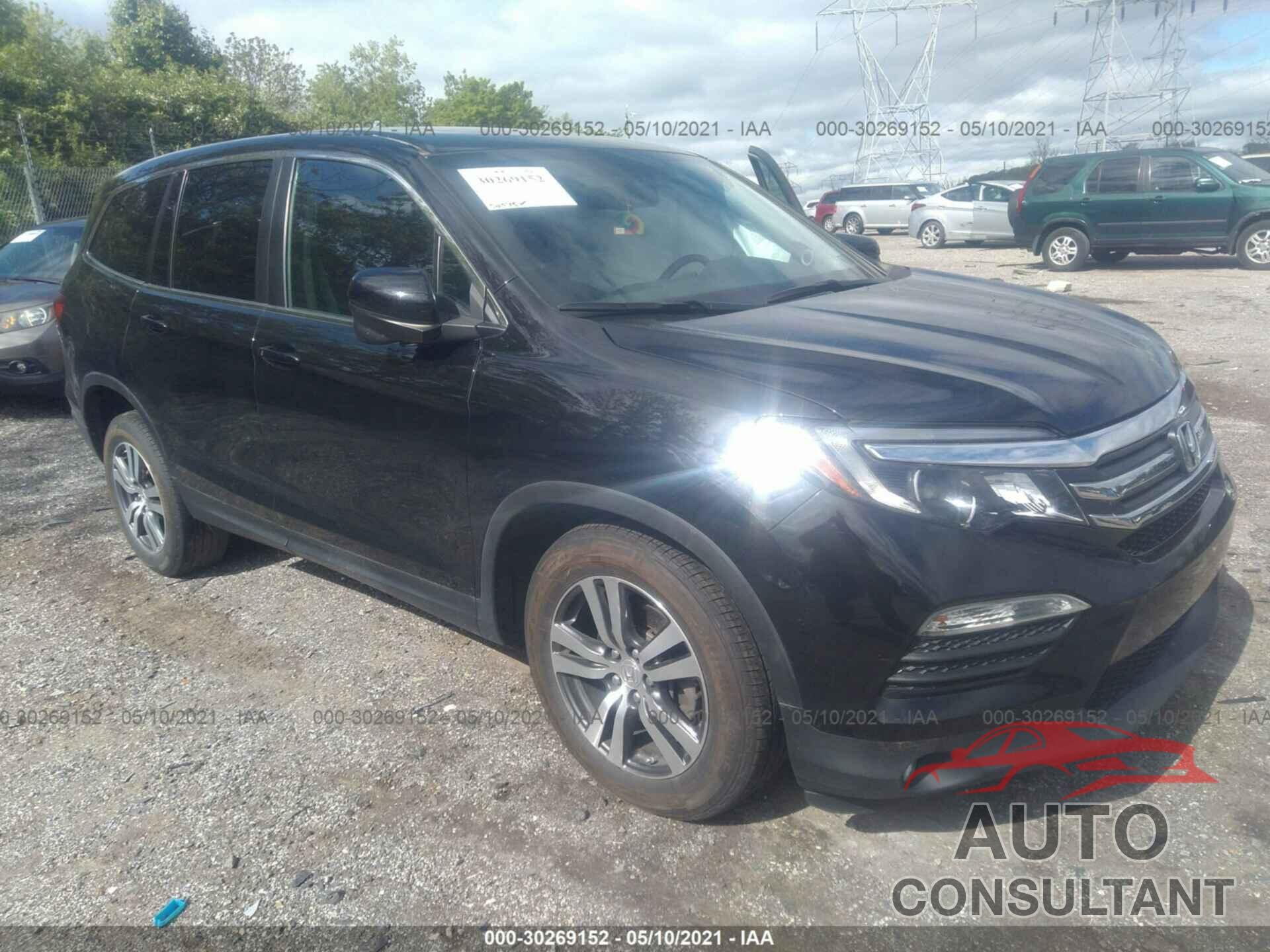 HONDA PILOT 2016 - 5FNYF6H51GB081266