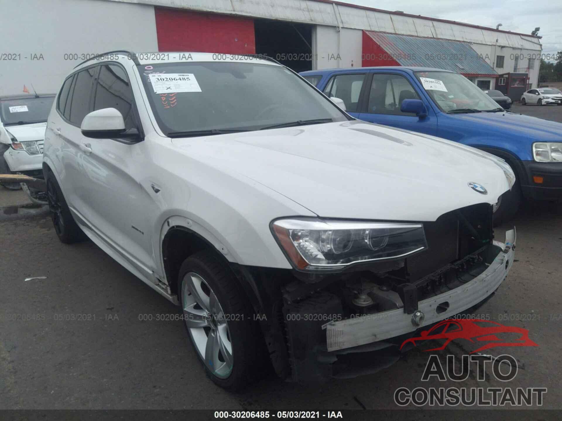 BMW X3 2017 - 5UXWX7C56H0U40417
