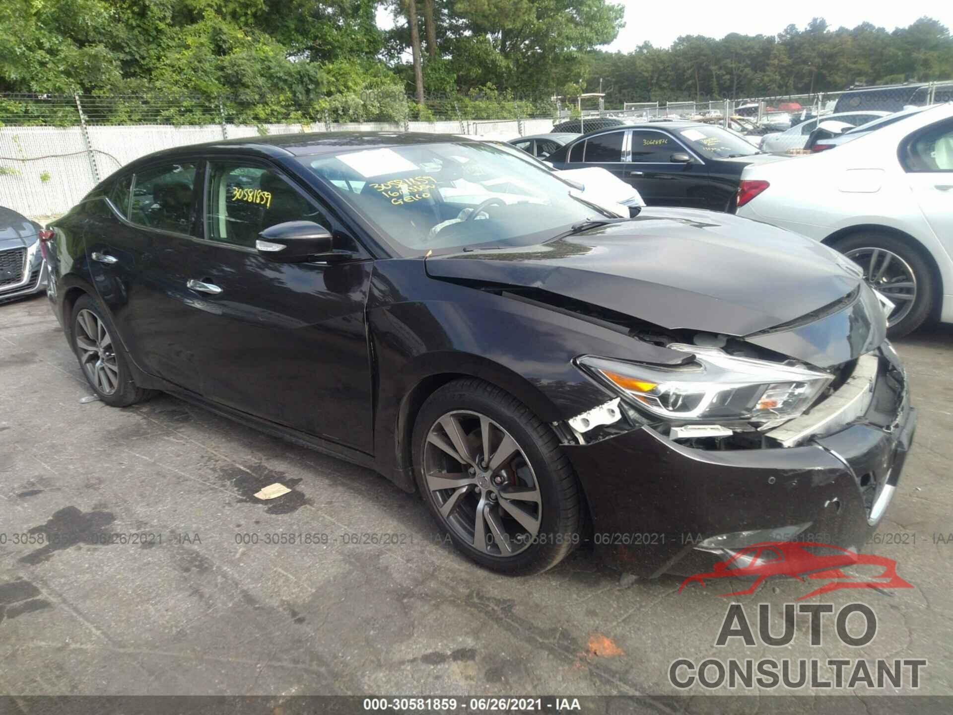 NISSAN MAXIMA 2016 - 1N4AA6AP7GC448640