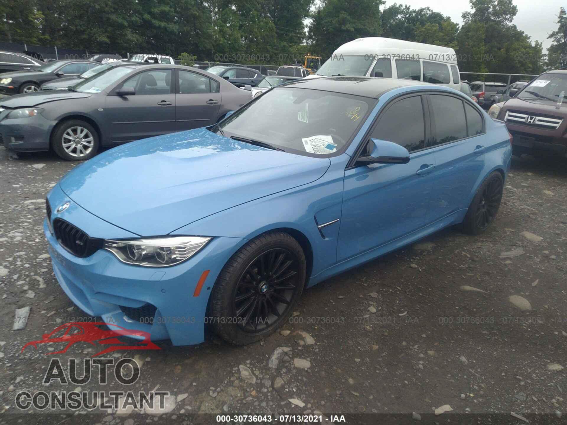 BMW M3 2017 - WBS8M9C52H5G42328