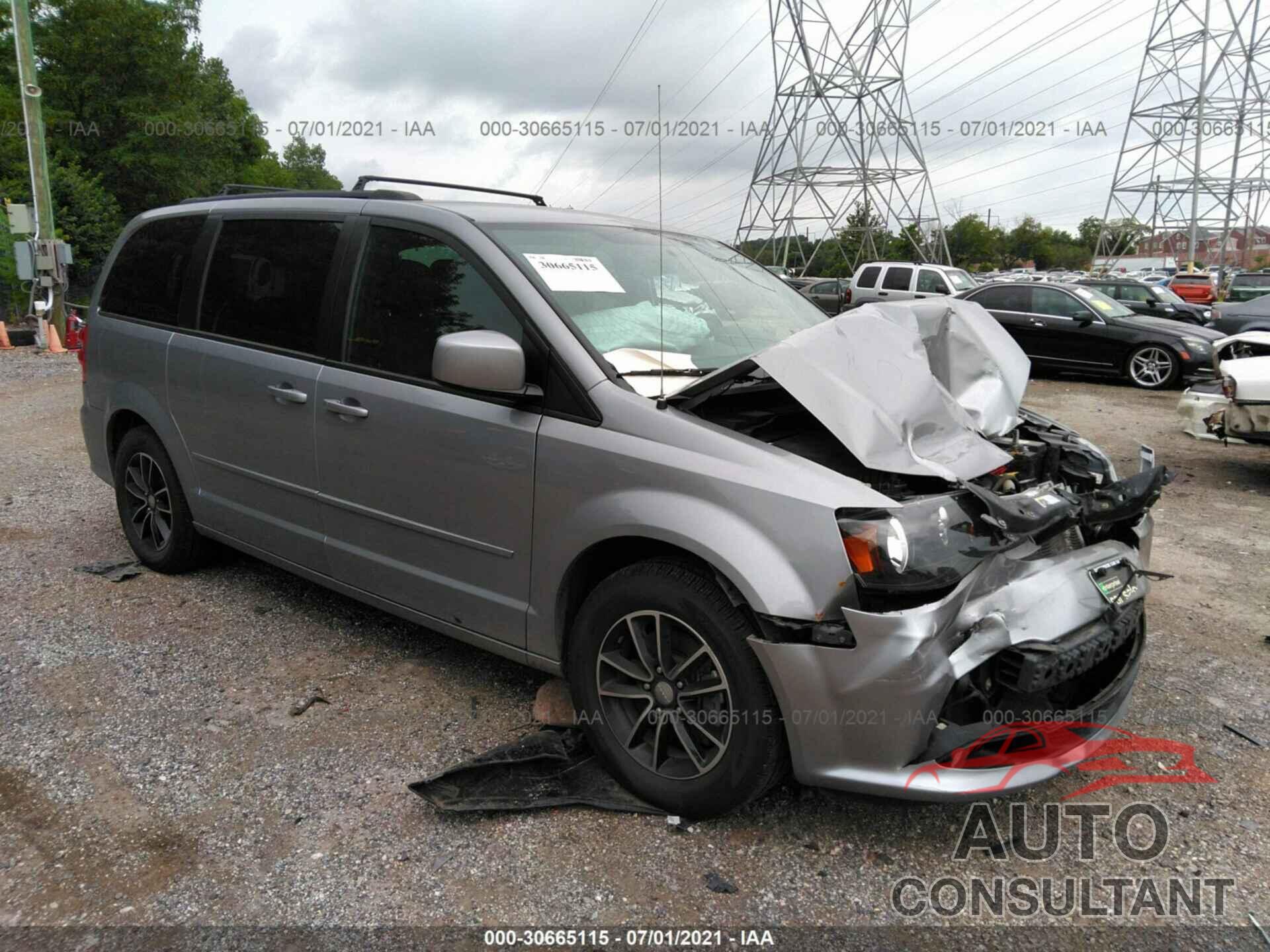 DODGE GRAND CARAVAN 2017 - 2C4RDGEG1HR674184