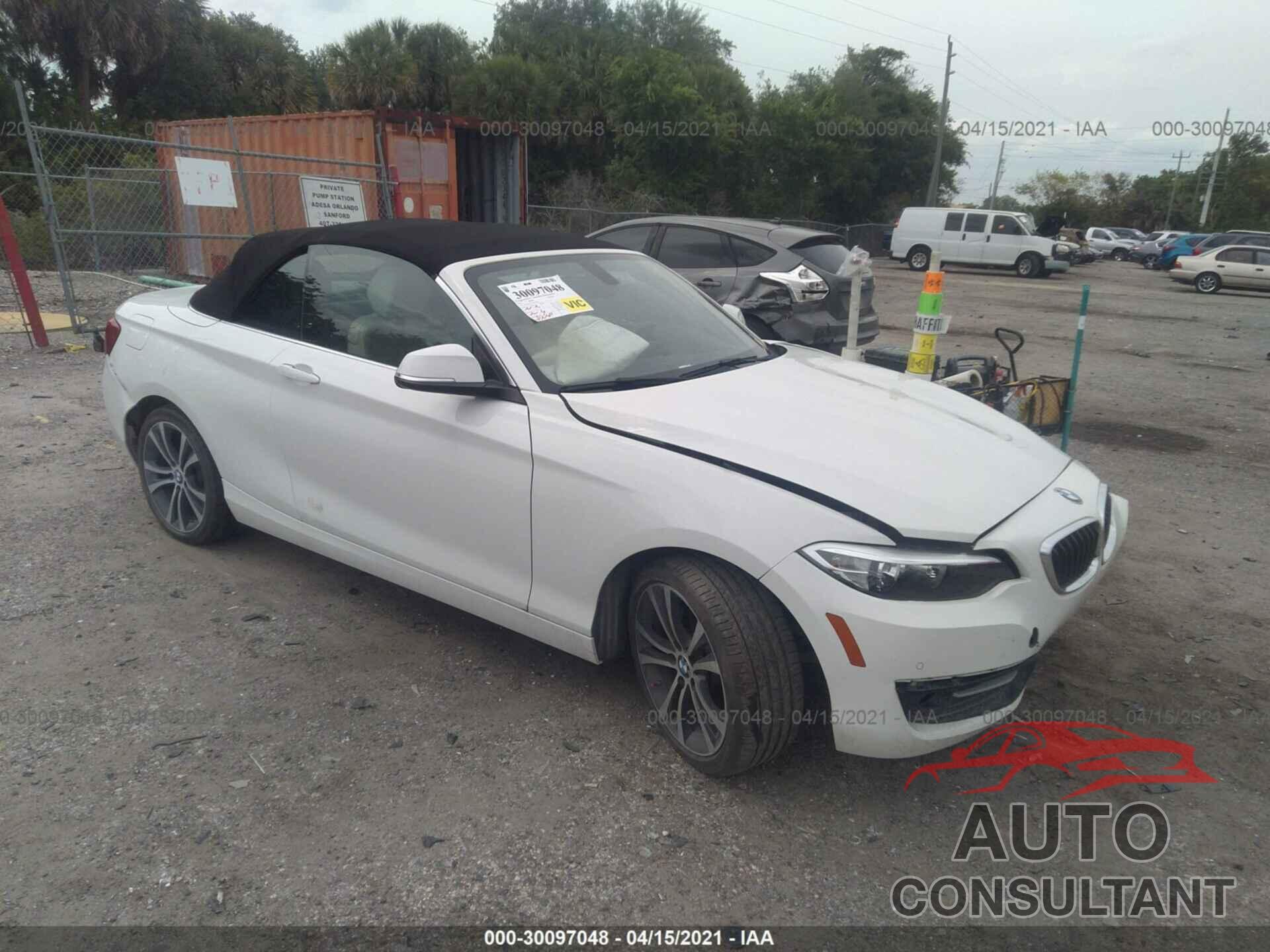 BMW 2 SERIES 2017 - WBA2K9C37HV647620