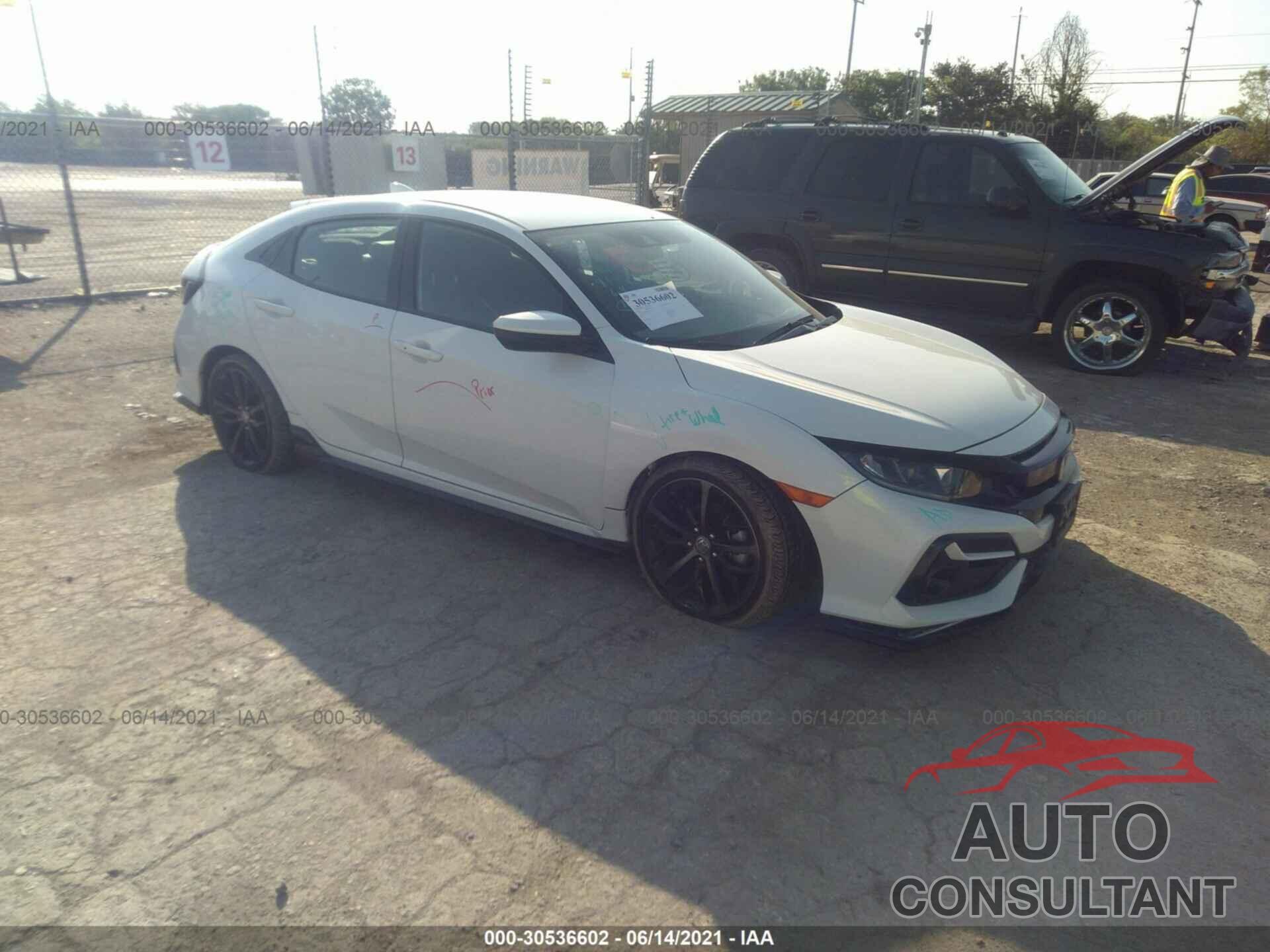 HONDA CIVIC HATCHBACK 2020 - SHHFK7H4XLU212865