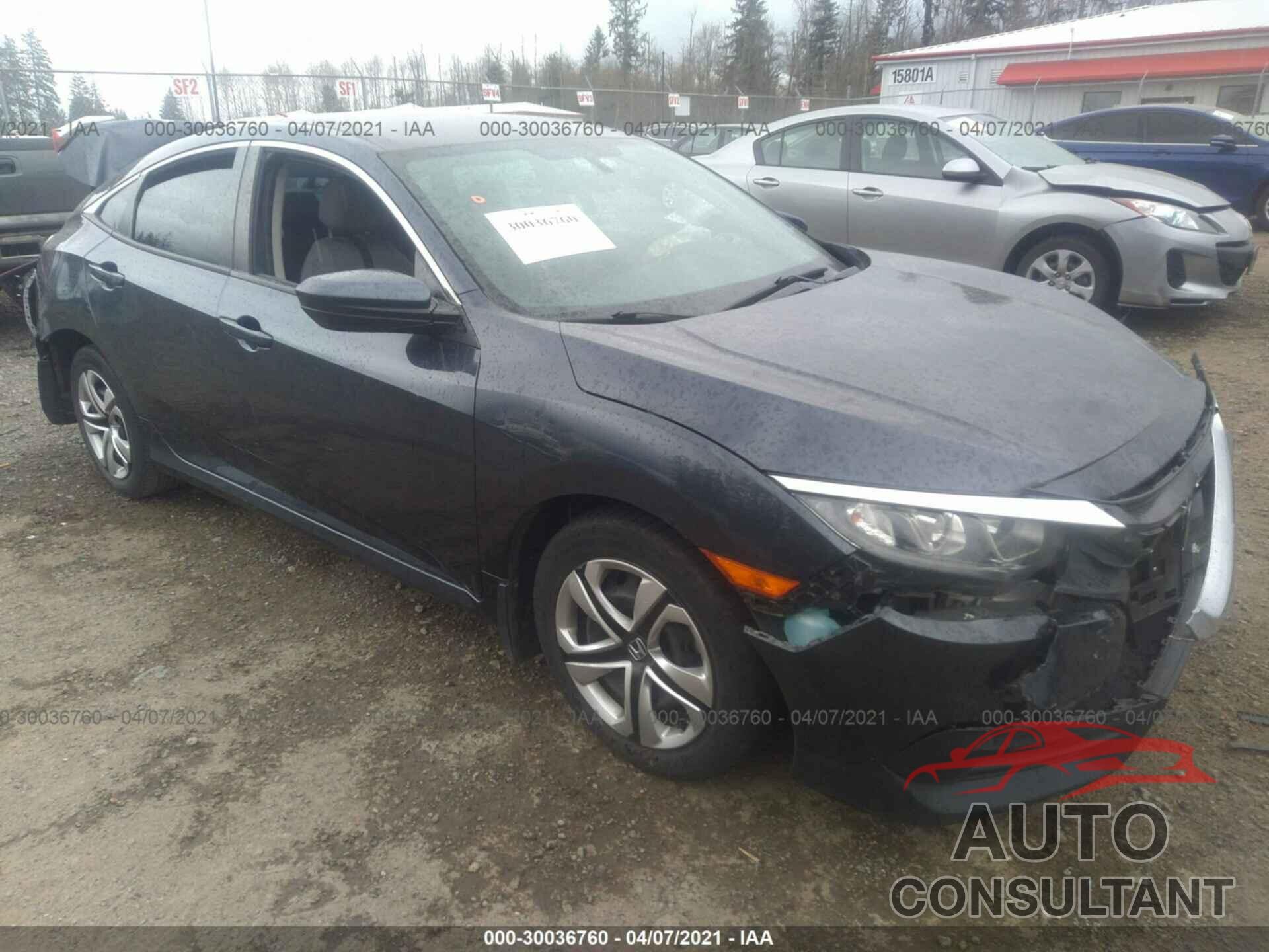 HONDA CIVIC SEDAN 2016 - 19XFC2F56GE239862