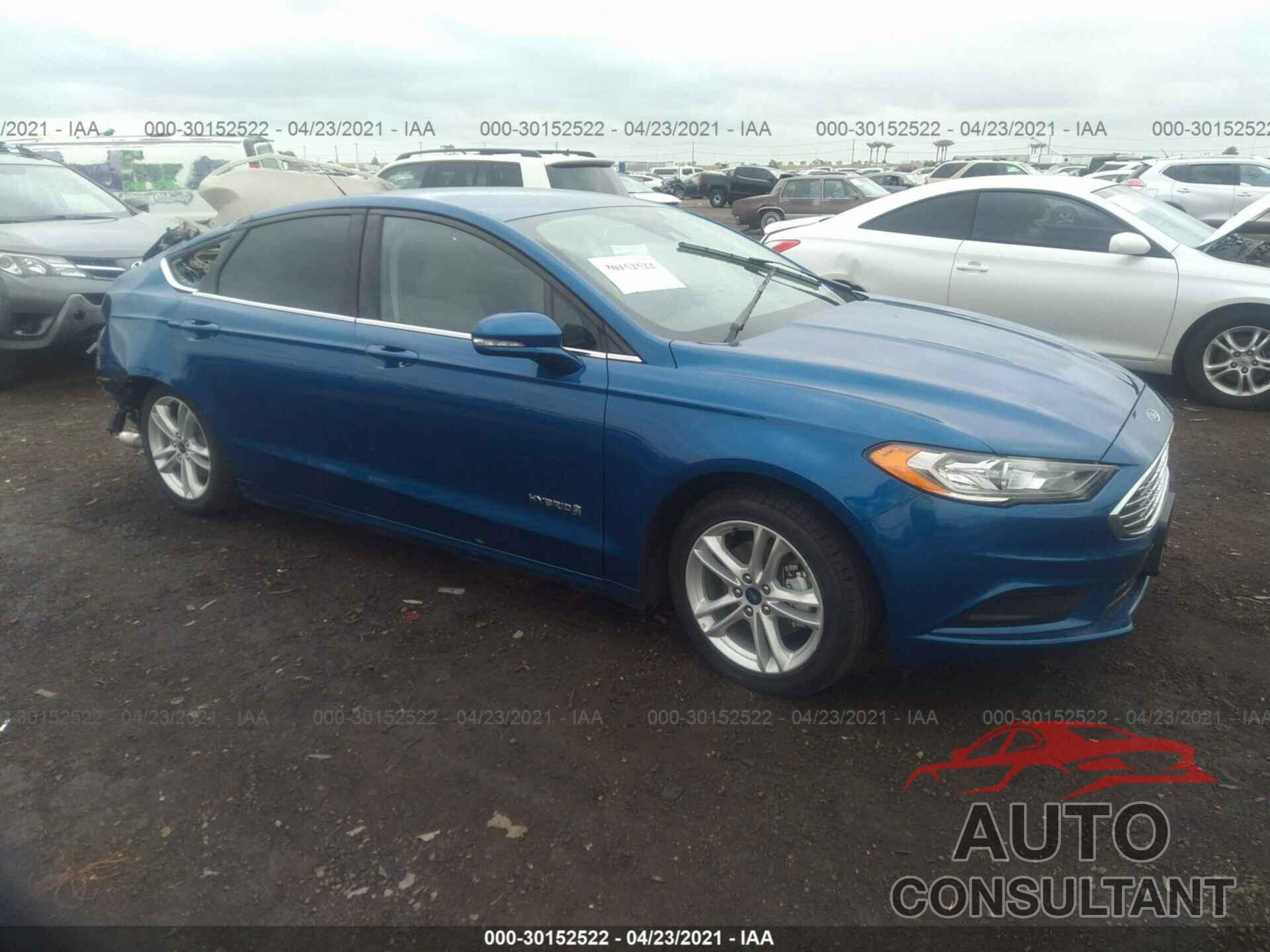 FORD FUSION HYBRID 2018 - 3FA6P0LU9JR117510