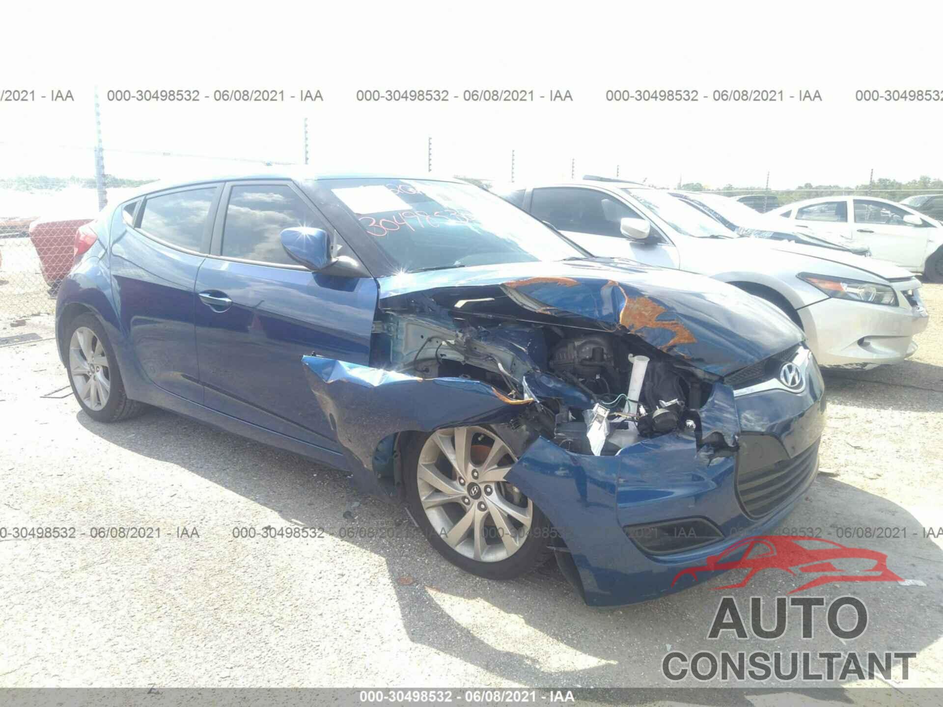 HYUNDAI VELOSTER 2016 - KMHTC6AD1GU257773